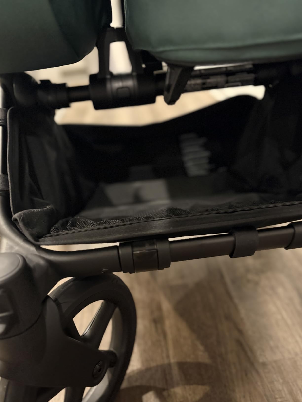 Bugaboo Donkey 6 Single-to-Double Convertible Stroller - Heritage Black | Side-by-side design, newborn and toddler use, XL storage basket, one-hand steering customer photo 2