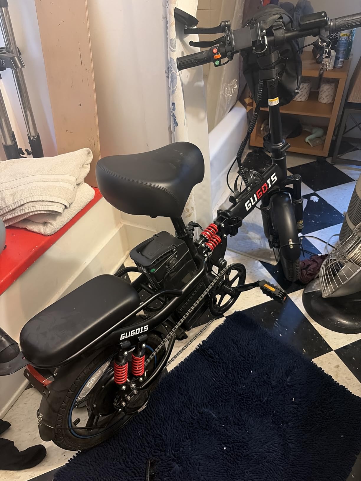 GugoIs Folding Electric Bike for Adults,16