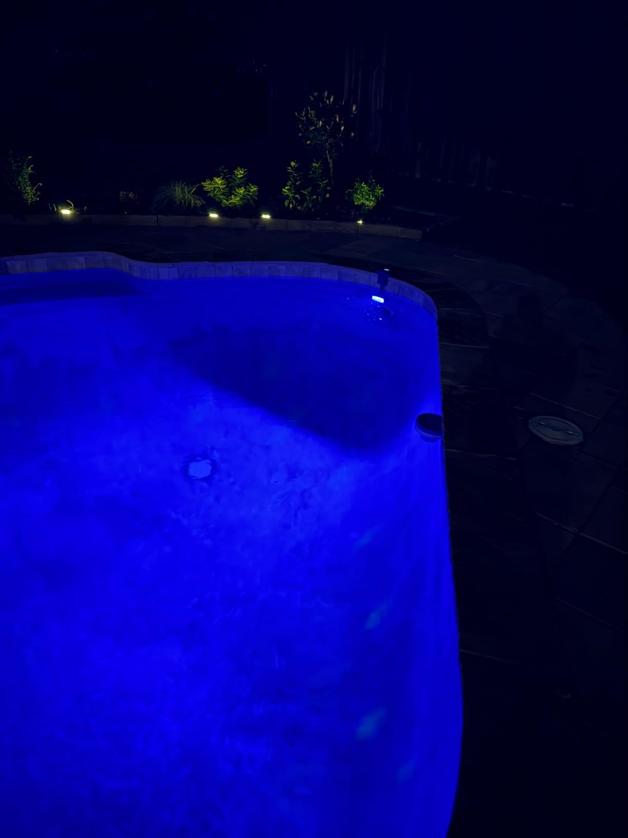 Solar Pool Lights for Inground Pools,Upgraded Solar Lights with LCD Pool Thermometer, Underwater Submersible Led Light for Pool Accessories, Swimming Pool Lighting with 10 Light Modes, 1PC customer photo 2