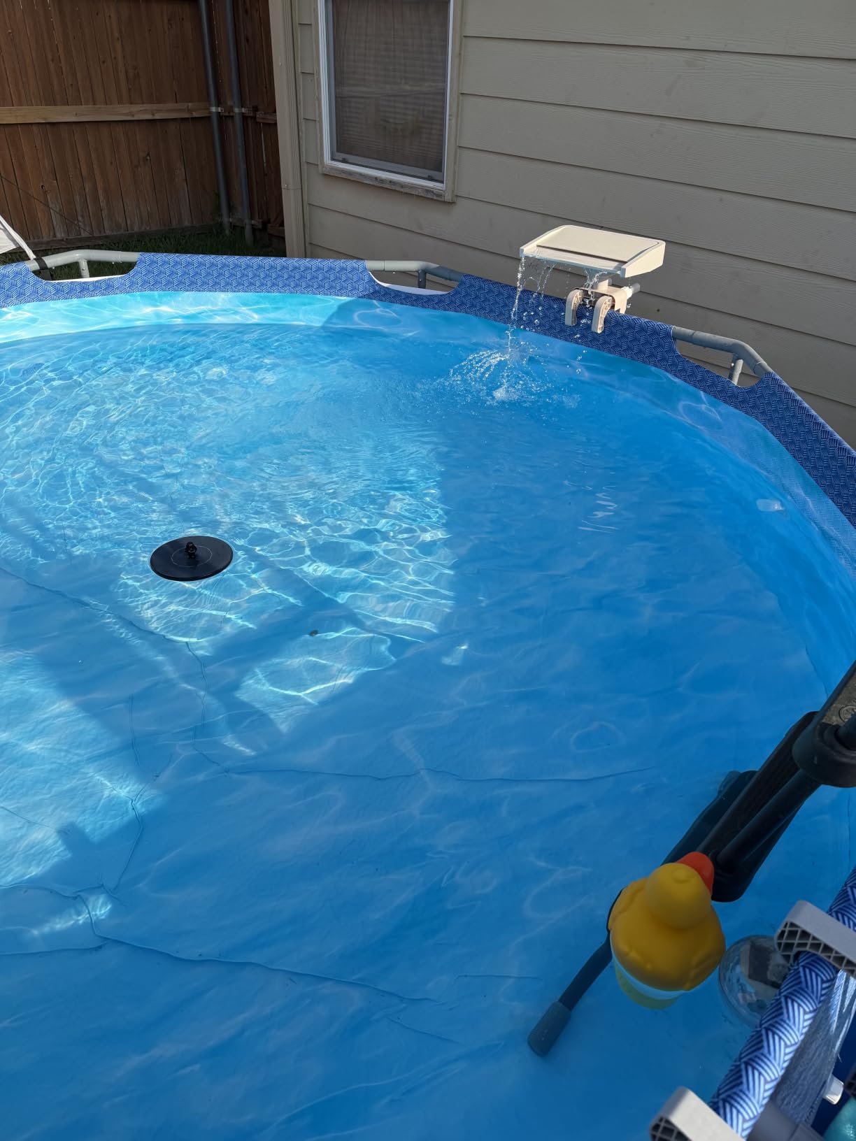 Above Ground Pool, 10ft x 30in Frame Deep Swimming Pool-Deep Blue customer photo 2