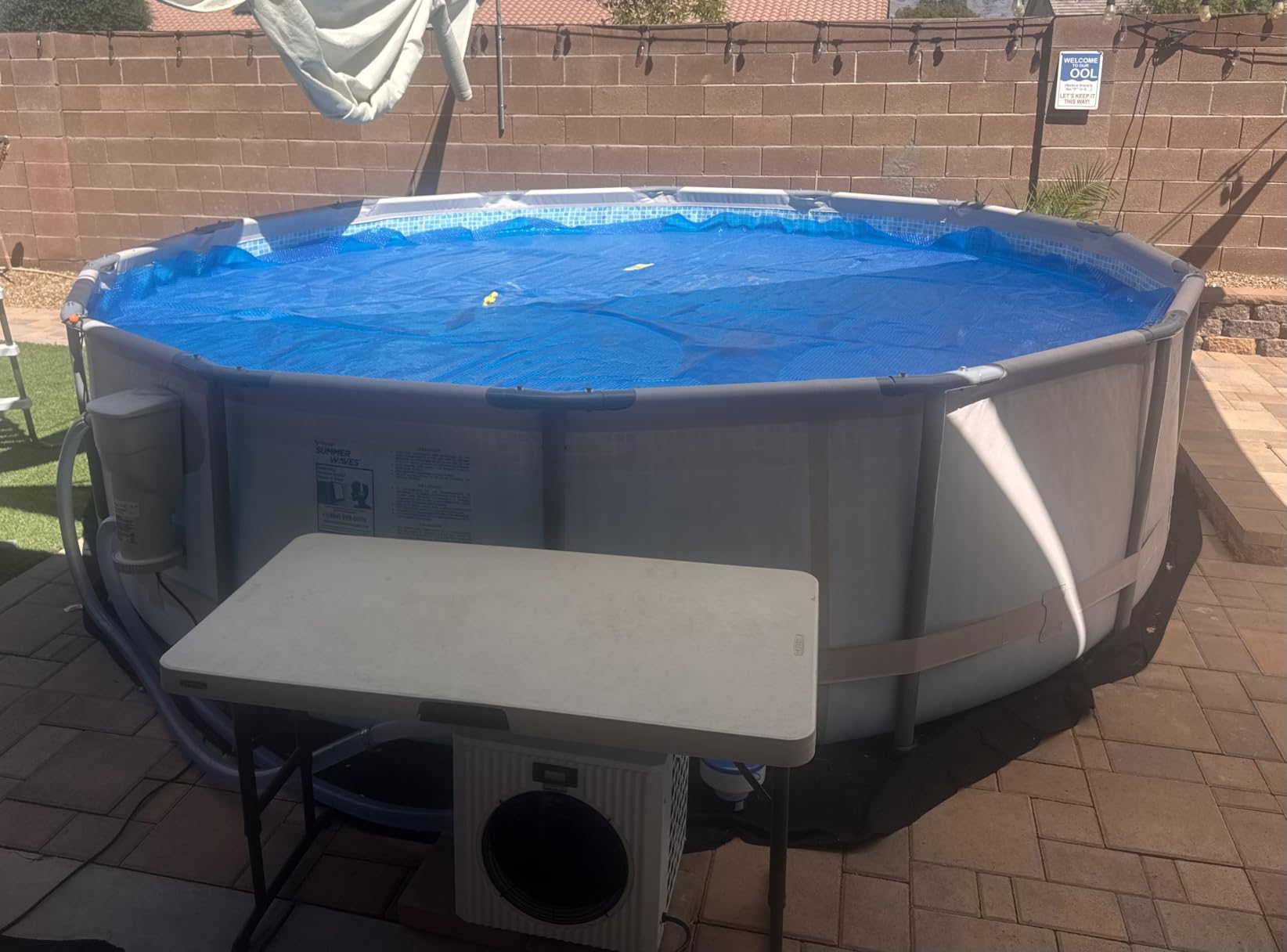 10,000 Gallons Above Ground Pool Heater 110V customer photo 1