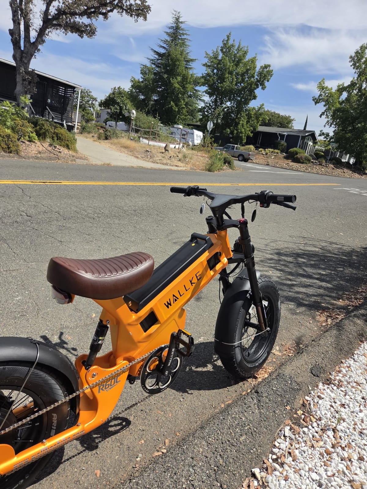 Wallke R60C 4000W Long Range Electric Bike for Adults, Fat Tire All Terrain Ebike with Full Suspension & Torque Sensor, Up to 180 Miles & 44MPH, for Commute, Mountain, Outdoor Adventure, UL2849 Compliant customer photo 1