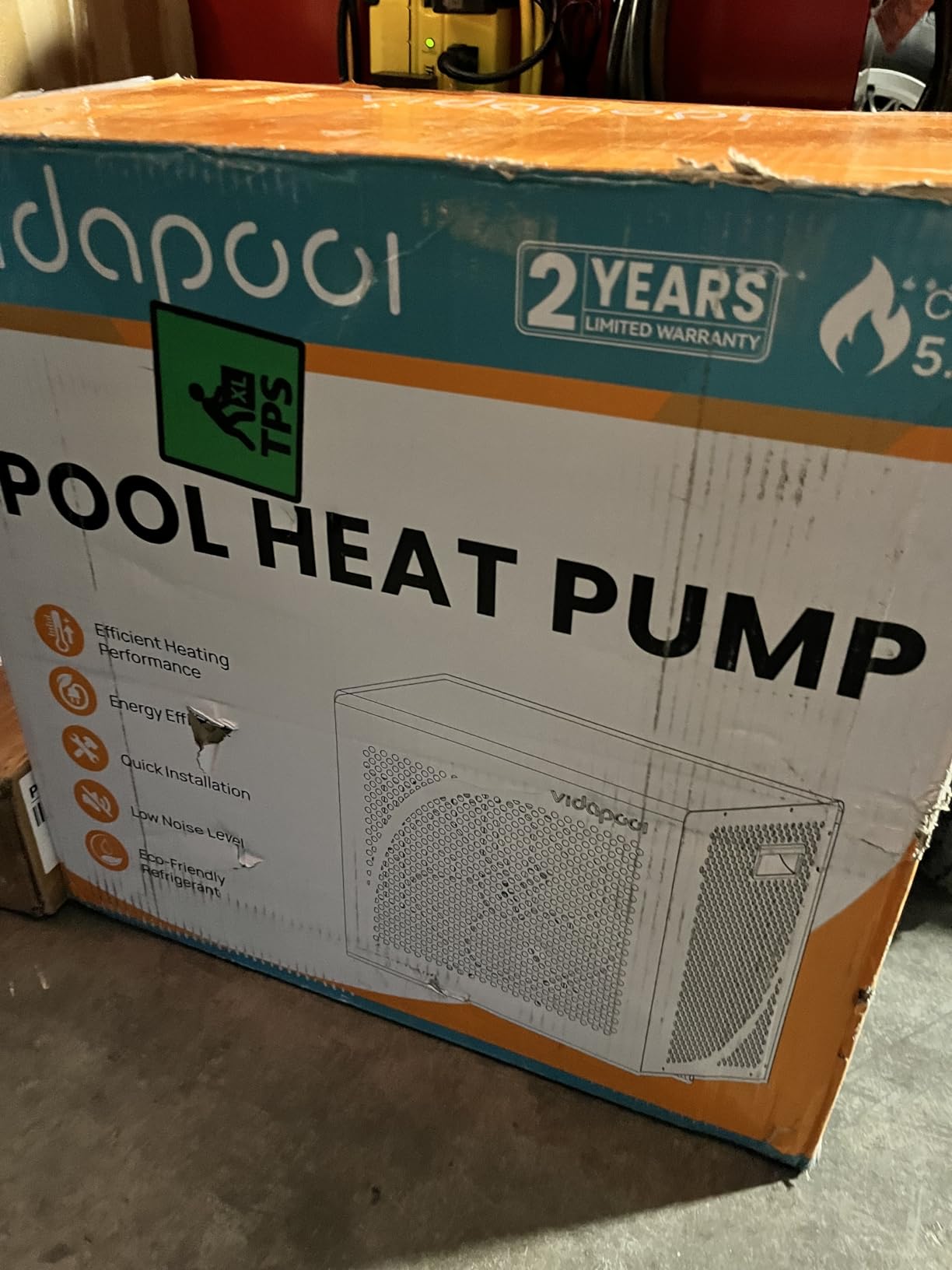 Swimming Pool Heater Electric Pool Heat Pump 21000 Gallons customer photo 1