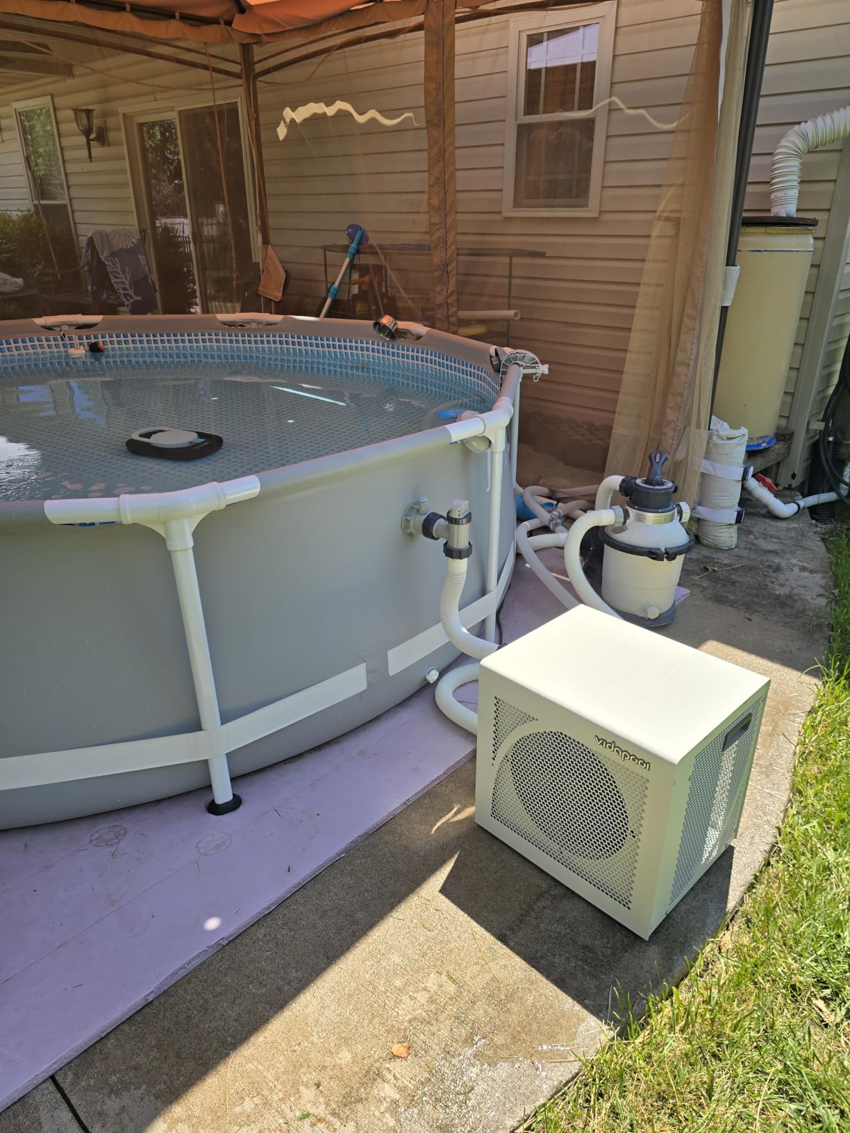 Swimming Pool Heater Electric Pool Heat Pump 21000 Gallons customer photo 2
