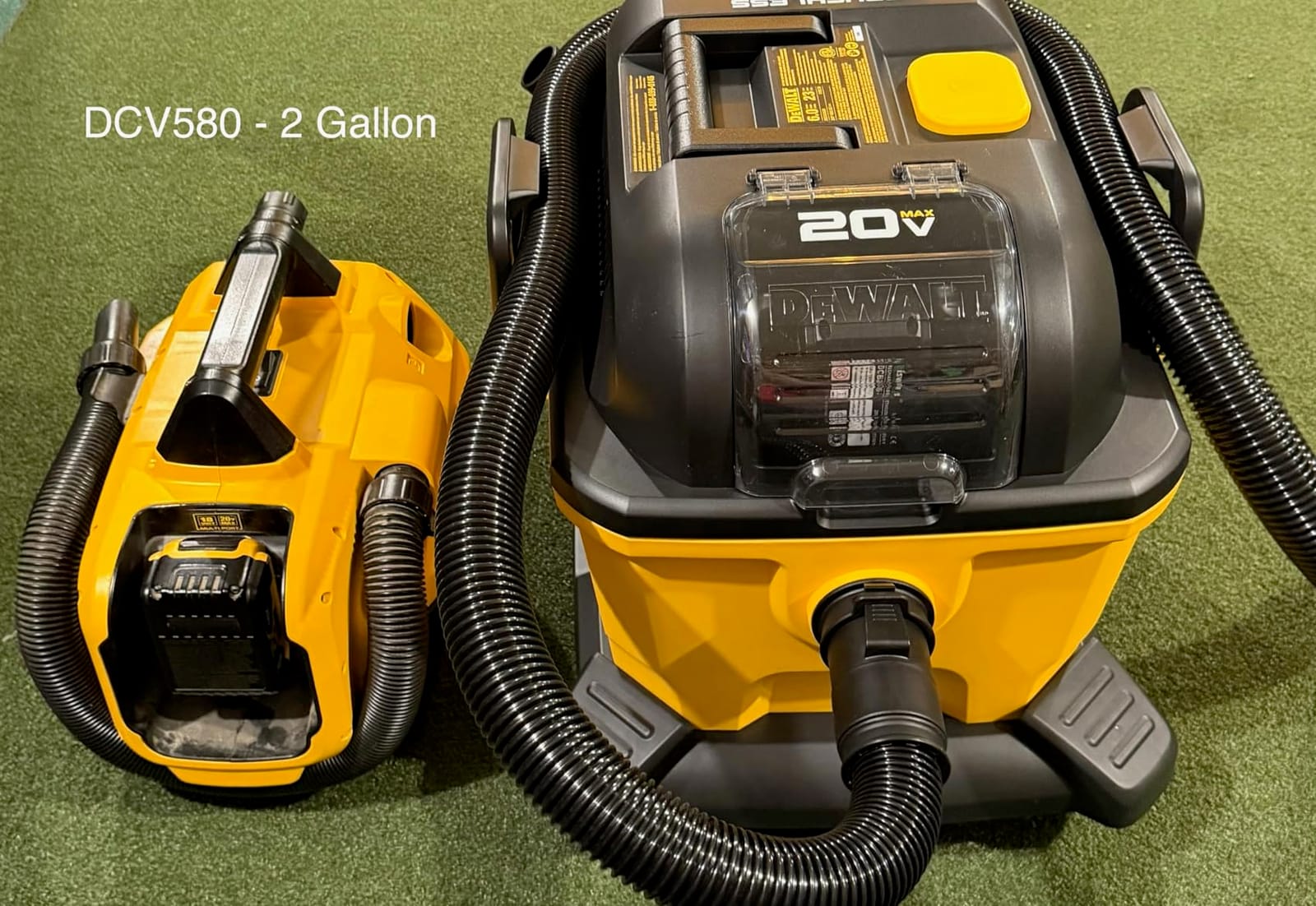 DEWALT 20V MAX Cordless Wet Dry Shop Vac 6 Gallon, Portable Vacuum Cleaner with Powerful Suction, Blower Function, On-Board Storage, Jobsite & Garage Vacuum, Tool Only, DXCVXA06B customer photo 1