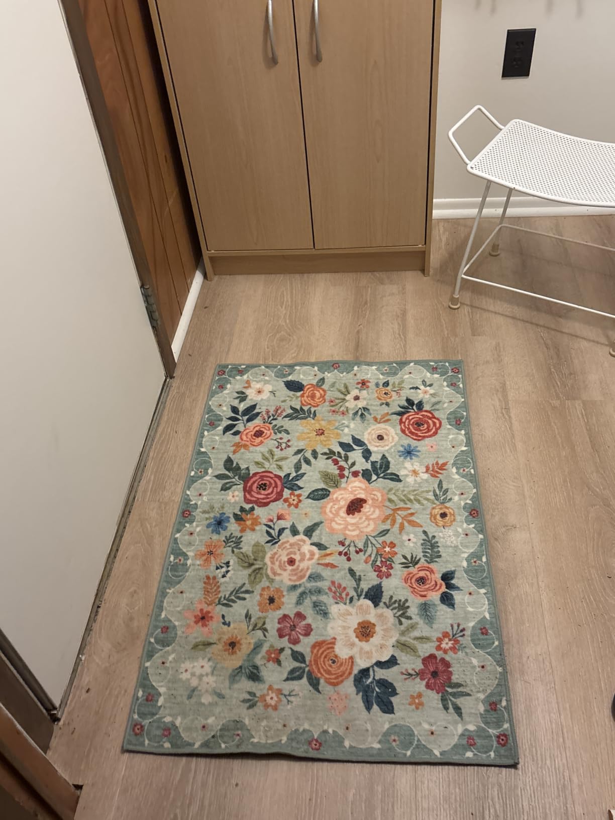 DUKINO 6x9 Washable Dog Area Rug for Living Room Non Slip, Brown | Non-Shedding, Stain Resistant, Soft Animal Carpet for Bedroom Kids Playroom Nursery Dining Room Farmhouse, Pet & Kid Friendly customer photo 1