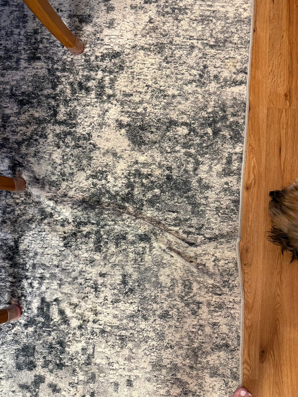 DMOYEST 8x10 Washable Area Rug Abstract Modern Non-Slip Indoor Carpet customer photo 1
