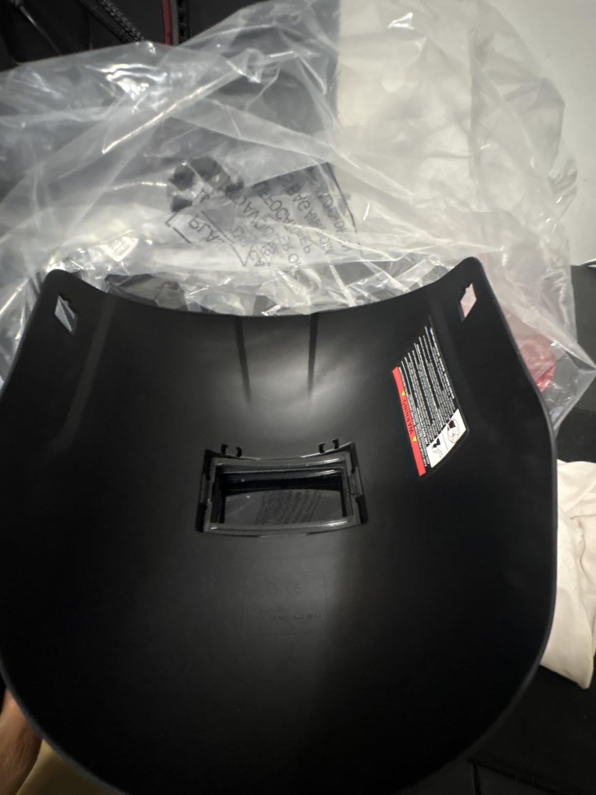 Throne 2.0 | Black Flip Up Sugar Scoop Welding Hood customer photo 1