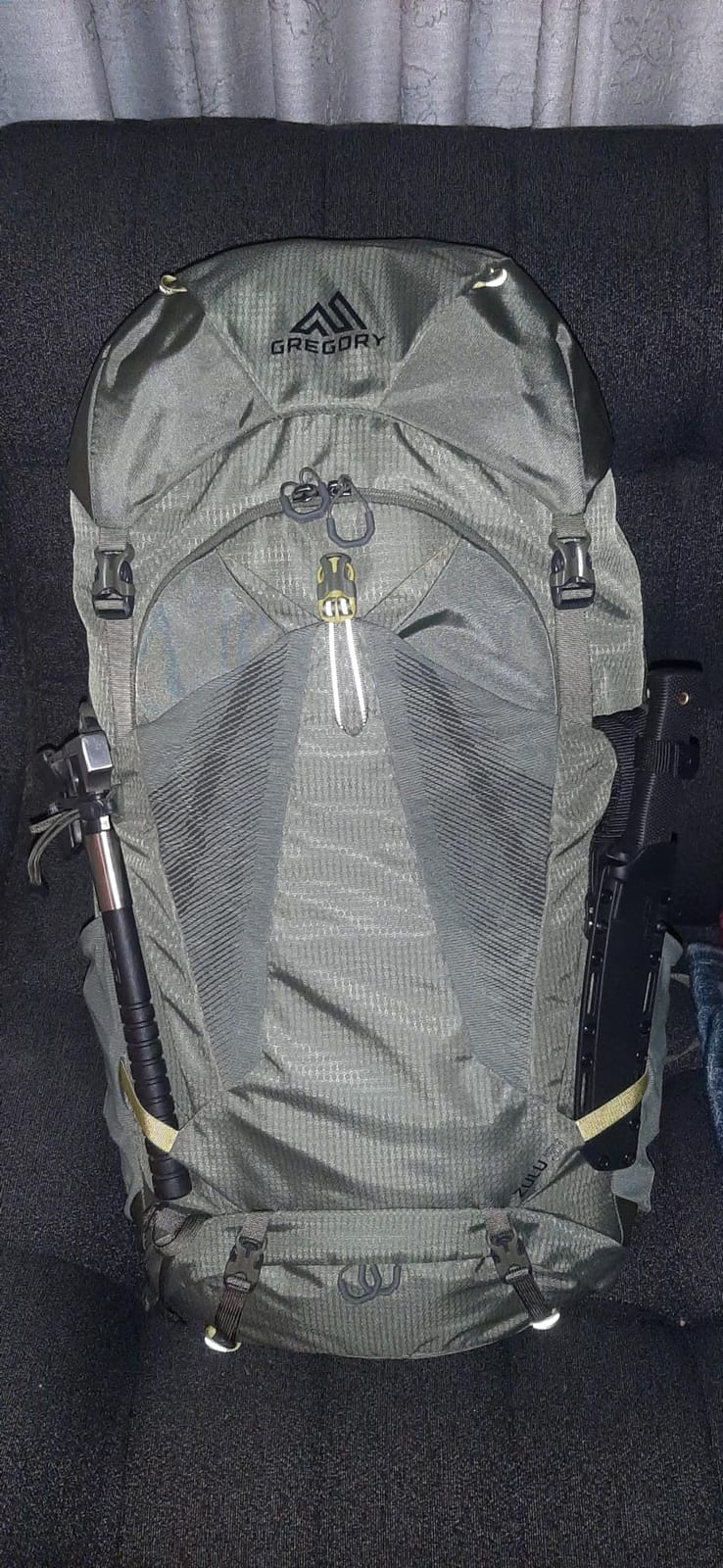 Gregory Zulu 65L Hiking/Backpacking Pack, Medium/Large, Rust Red customer photo 2