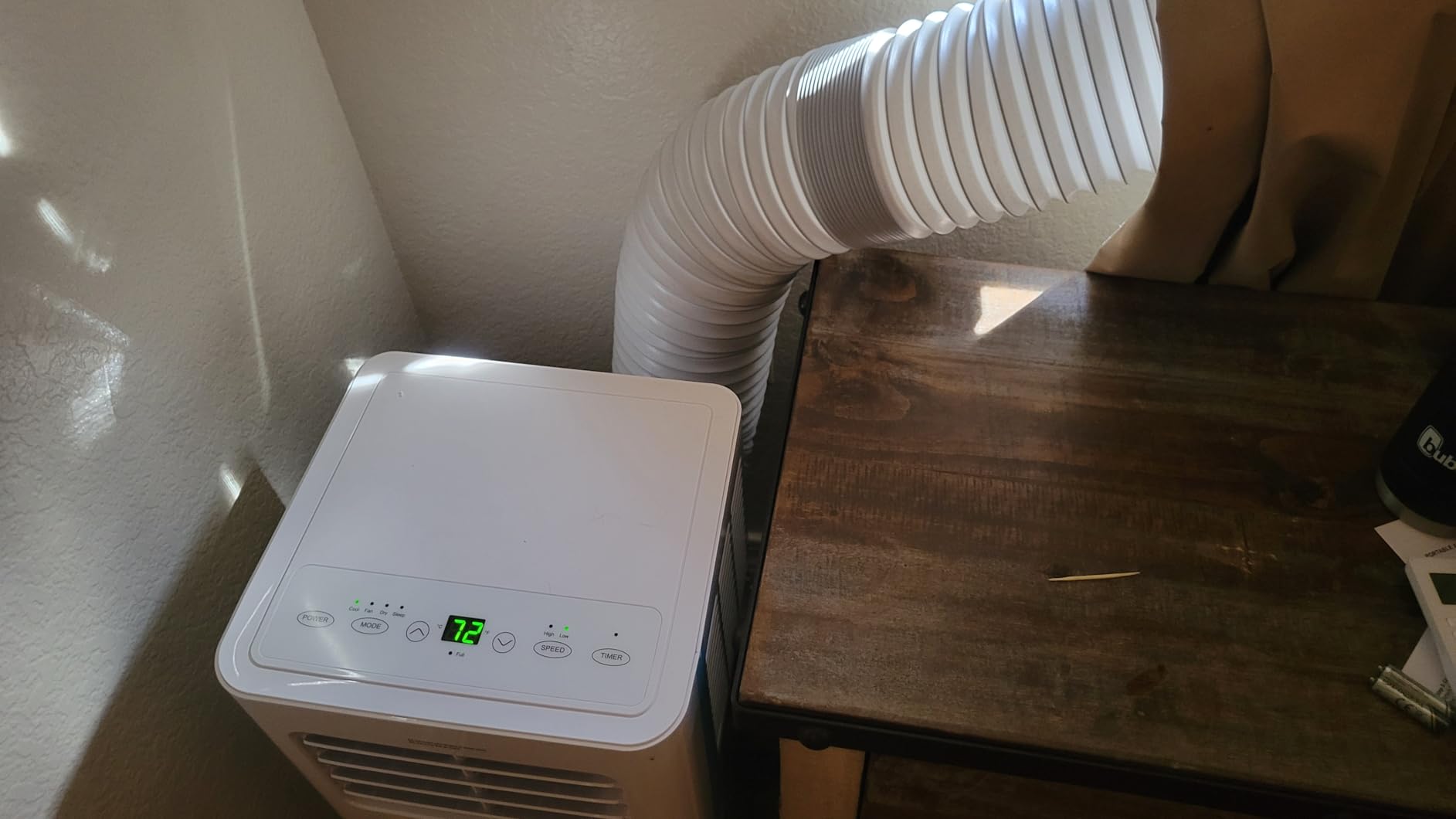 8,000 BTU Portable Air Conditioner with Wifi Enabled | Cools up to 350 Sq.ft, 3-in-1 Quiet Portable AC with APP/Voice/Remote Control, 24H Timer, Lower Noise, Self-Evaporating customer photo 1