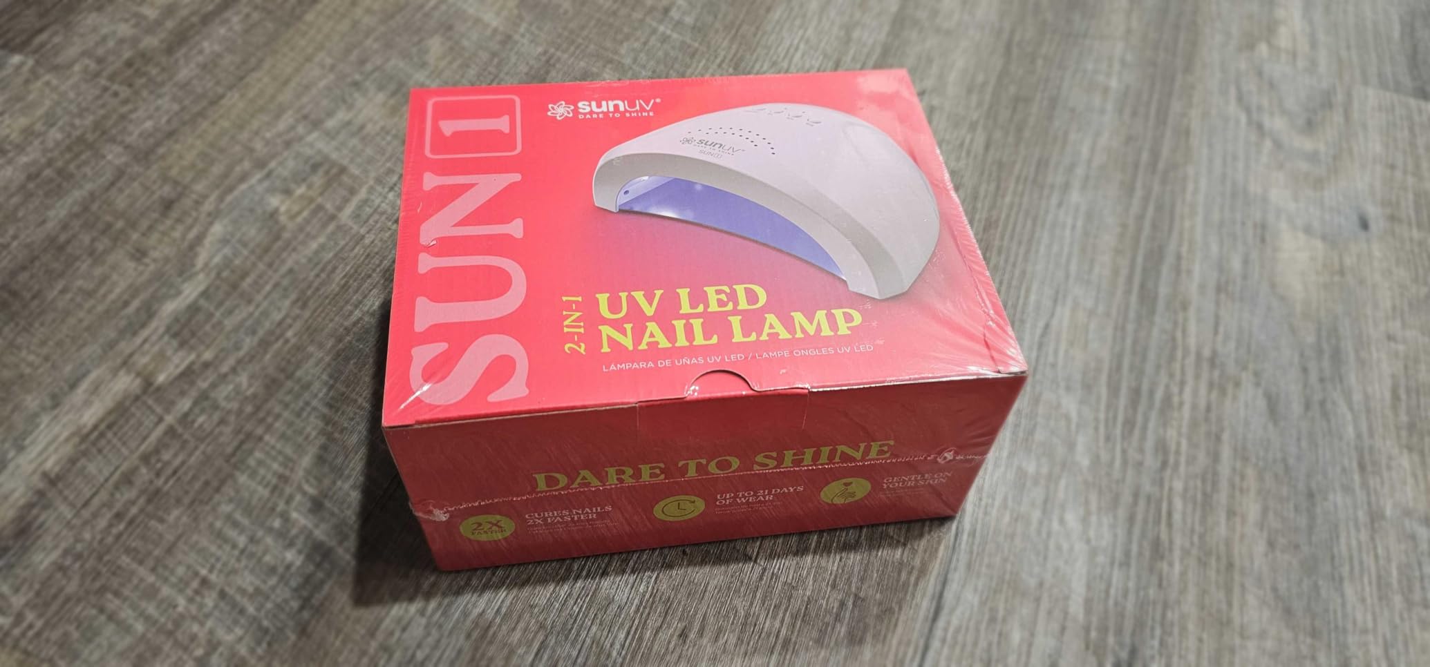 UV LED Nail Lamp for Gel Polish, UV Light Nail Dryer SUNONE Purple | Fast Curing Lamp for All Gel Nail Polishes, 3 Timers, Auto Sensor, Removable Base, Manicure Tool, Home DIY Salon, Ideal Gift customer photo 2