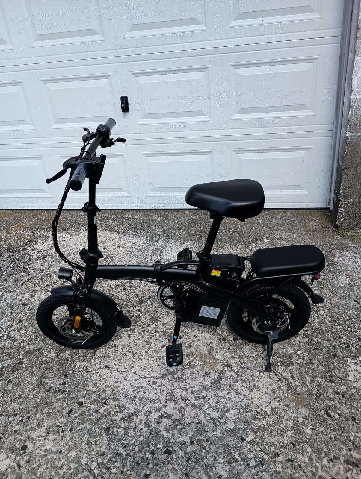 H14-A Folding Electric Bikes for Adults, Peak 1200W Foldable Electric Bike customer photo 1