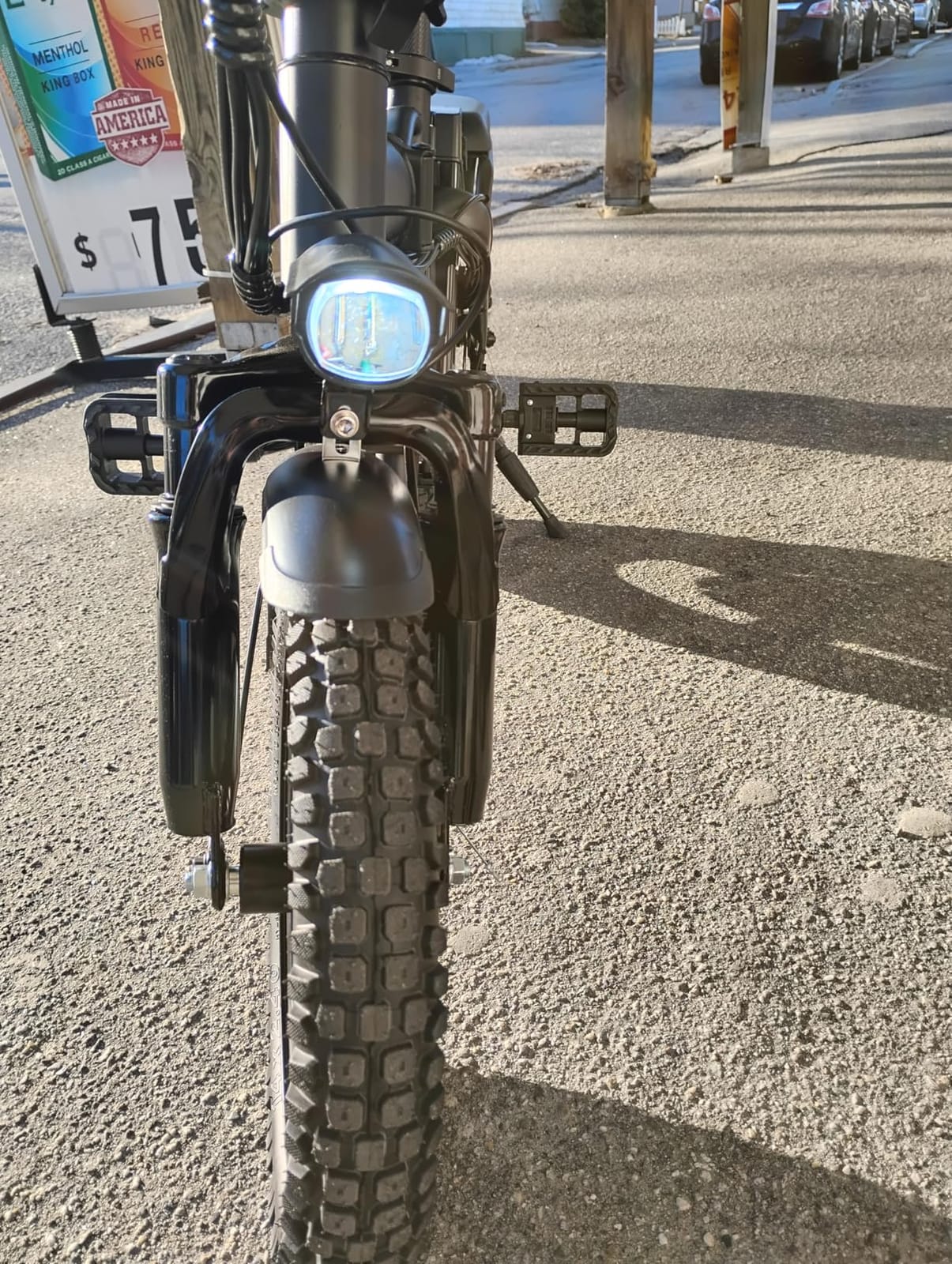 H14-A Folding Electric Bikes for Adults, Peak 1200W Foldable Electric Bike customer photo 2