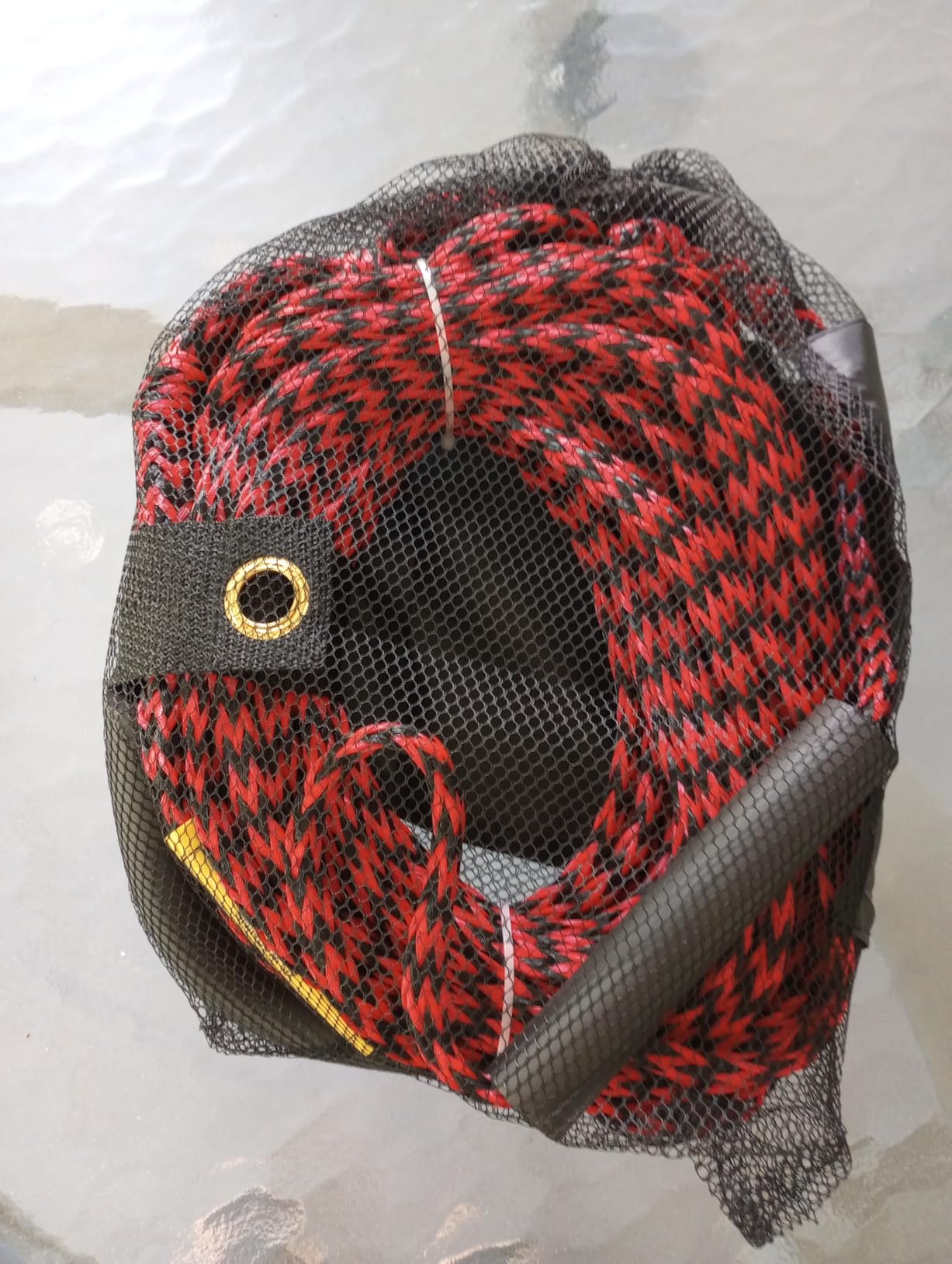 75FT Radius Handle Ski Ropes for Water Skiing, Floating Wakeboard Rope and Handle, 4-Section Water Ski Rope, Wakeboard Tow Ropes for Waterskiing, Wakeboarding, Kneeboarding, Watersports customer photo 1