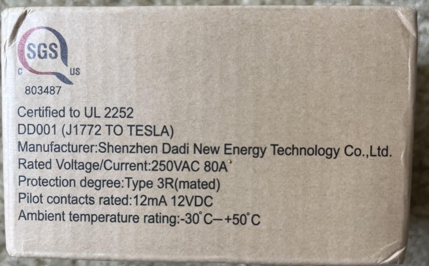 【2026】 Upgraded for NACS to CCS Adapter, [Max 500A 1000V] Fast Charge for Tesla Supercharger to CCS1 Charger Adapter, CCS1 Electric Vehicle Charging Compatible with Tesla Superchargers customer photo 1