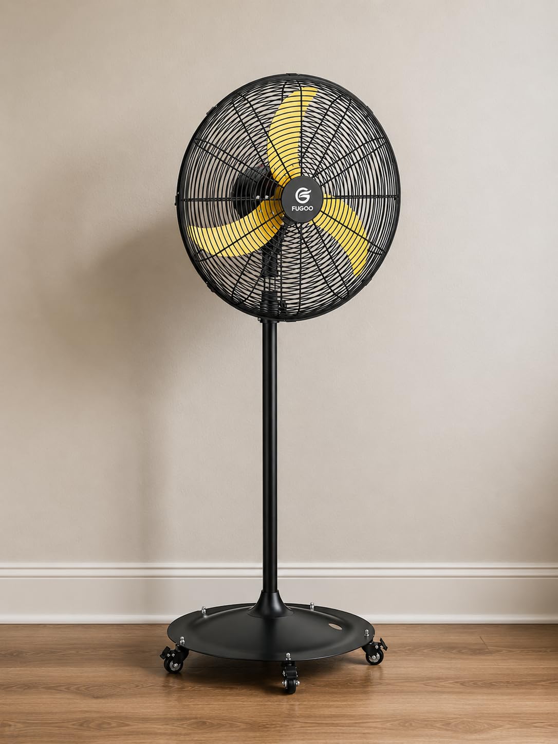 FUGOO High-Velocity Quiet Outdoor Pedestal Fan with Remote, 20