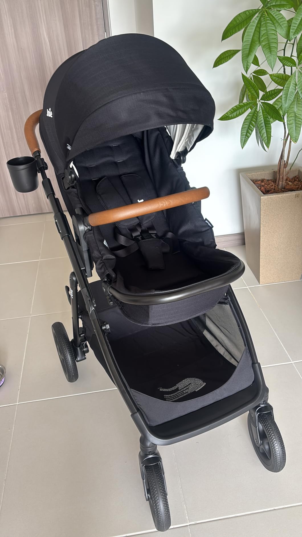 Joie Baby Ginger 4-in-1 Convertible Pramette Stroller, All-Terrain Wheels | Height Adjustable Seat, All-Wheel Suspension, Extra Storage. For Newborns and Toddlers customer photo 1
