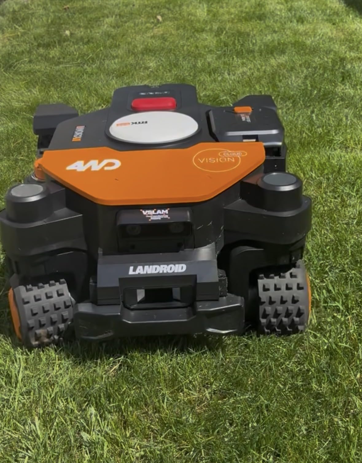 WORX Robot Lawn Mower 4WD for 1/2 Acre, No Perimeter Wire, WR342 Landroid Vision customer photo 2