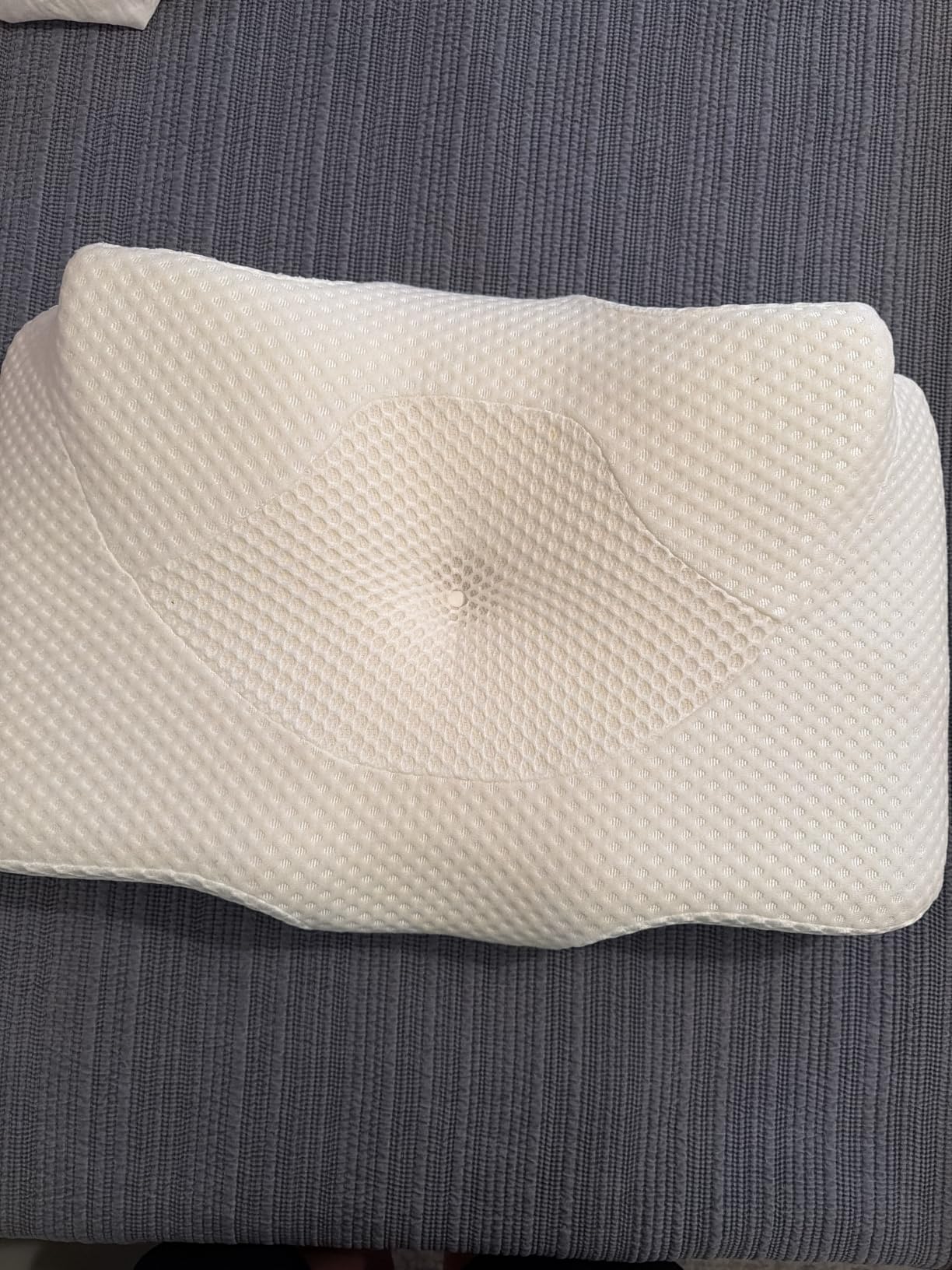 Osteo Cervical Pillow for Neck Pain Relief, Hollow Design Odorless Memory Foam Pillows with Cooling Case, Adjustable Orthopedic Bed Pillow for Sleeping, Support for Side Back Sleepers customer photo 1