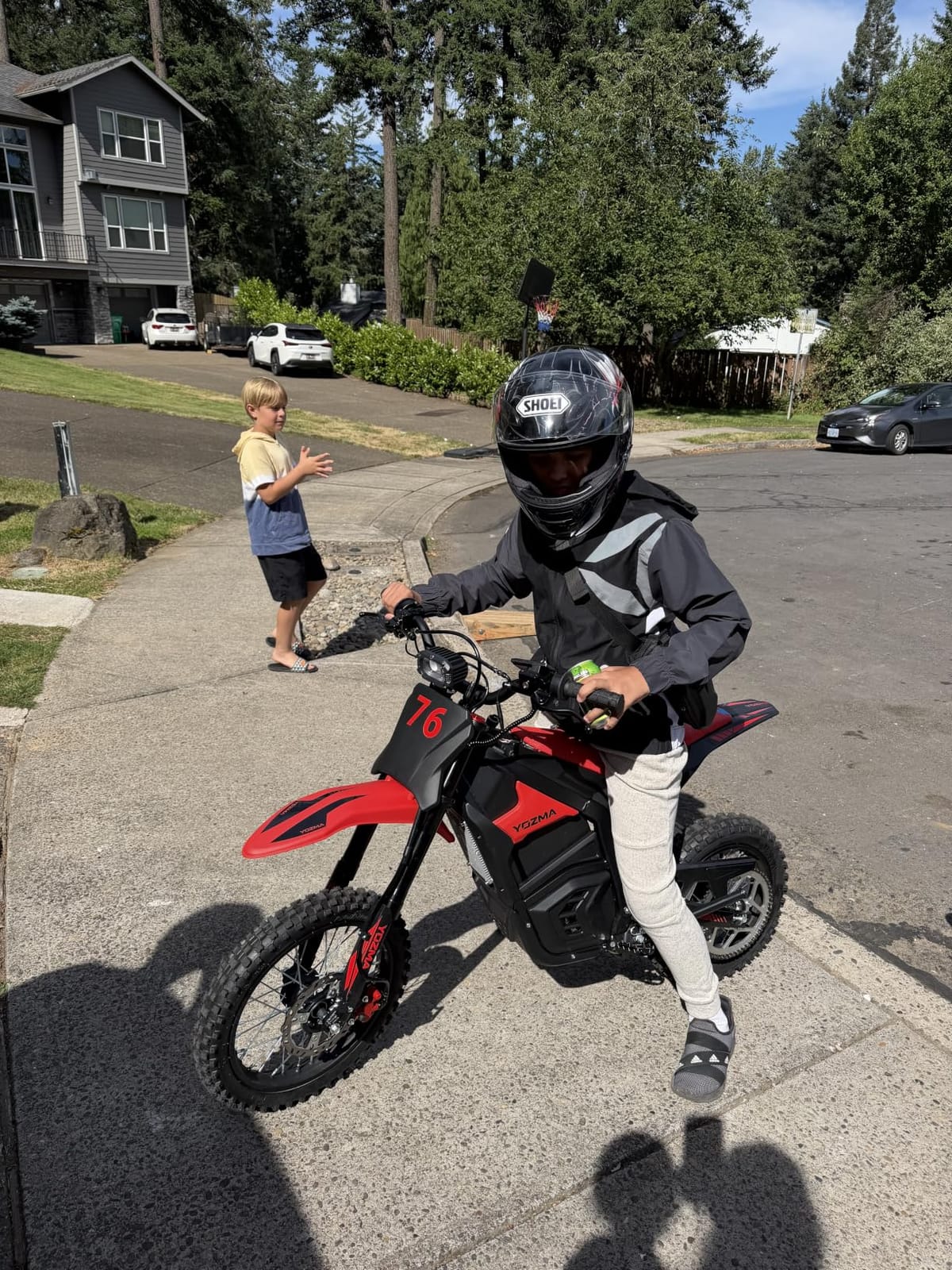 Yozma IN10 Electric Dirt Bike, 3000W Peak Mid- Drive Motor E Dirt Bike customer photo 1