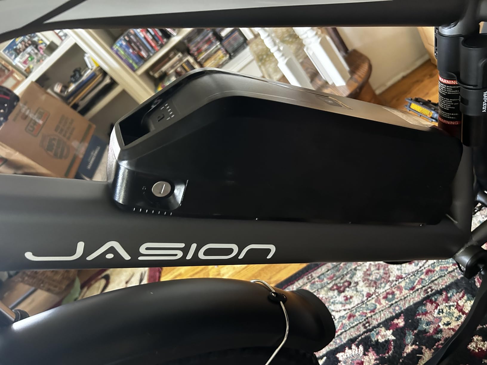 Jasion EB5 MAX Electric Bike for Adults 2000W Peak Motor, 48V 15Ah Battery | 720Wh Battery Electric Mountain Bike, 26'' x 4'' Fat Tire Ebike, 28+MPH Speed, Cruise Control, Fenders, Rear Rack customer photo 1