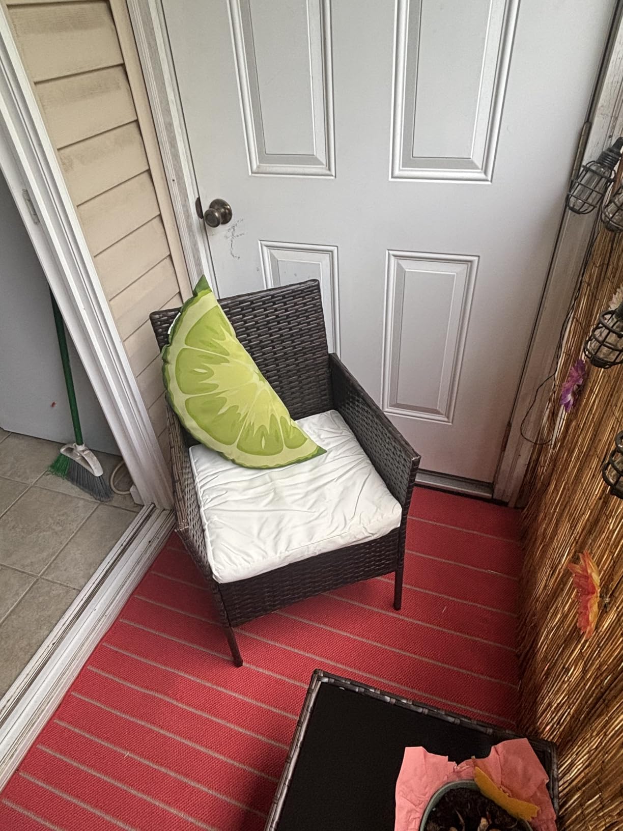 DUMOS Patio Furniture Set 3-Piece, Outdoor Wicker Bistro Set, Black | All-Weather Rattan Chairs, Removable Cushions, Tempered Glass Table, Small Conversation For Porch Balcony Lawn Backyard customer photo 1