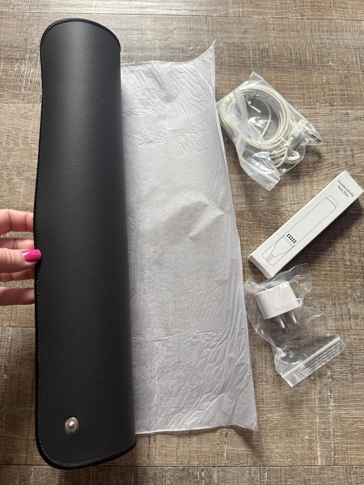 HURUC Grounding Mat for Feet,Conductive Carbon Earthing Mat,Large 29