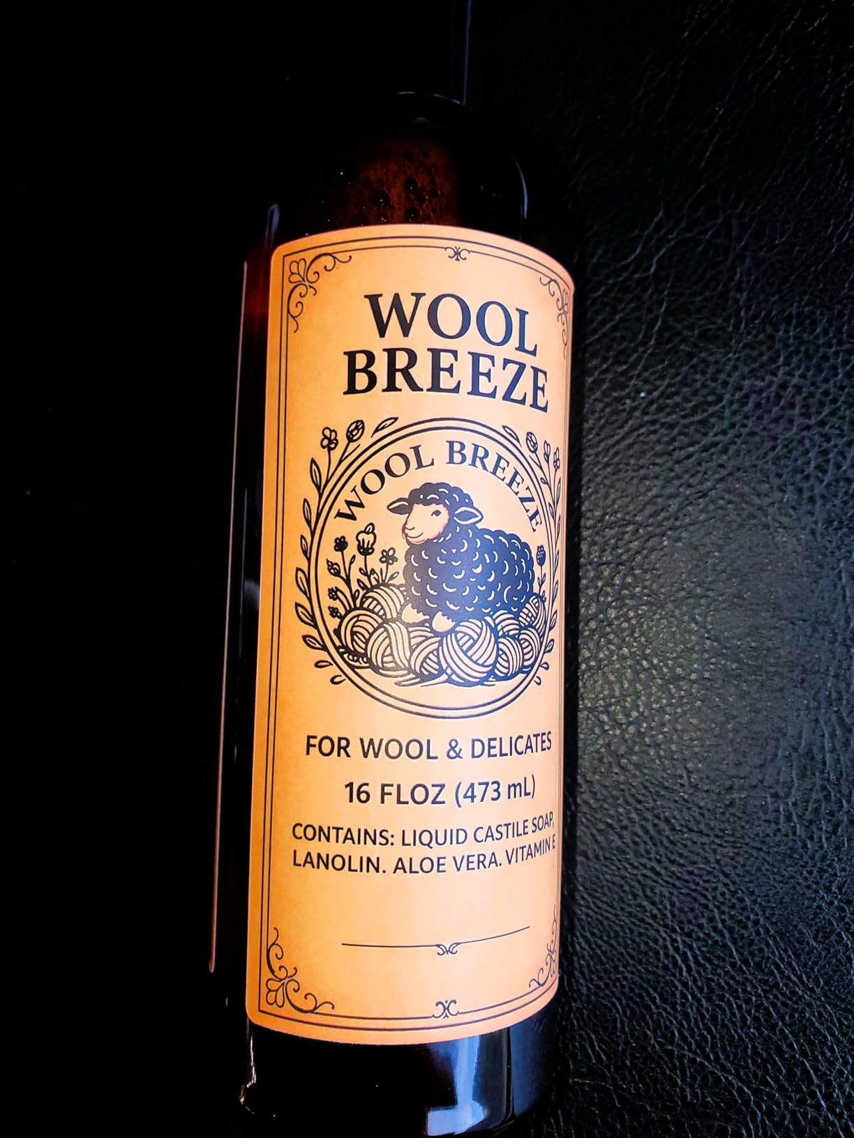 Wool Wash Detergent with Lanolin - Sheepskin Rug Cleaner for Wool, Cashmere, Merino Wool & Silk, Gentle pH-Neutral Formula, Hand & Machine Wash, 16 Fl Oz customer photo 2