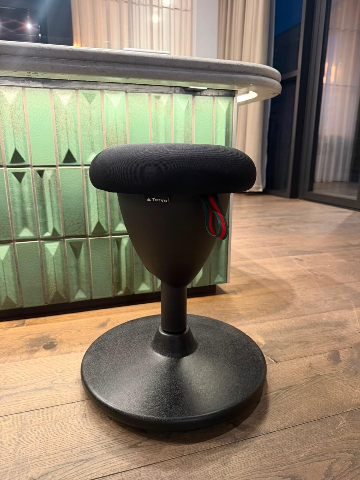 Tervo Model W - Wobble Stool - Ergonomic Standing Desk Chair - Sit Active | Height adjustable sit to stand balance chair for adults customer photo 1