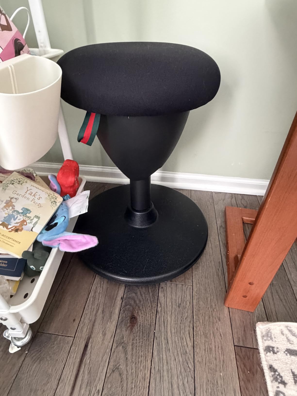 Tervo Model W - Wobble Stool - Ergonomic Standing Desk Chair - Sit Active | Height adjustable sit to stand balance chair for adults customer photo 2