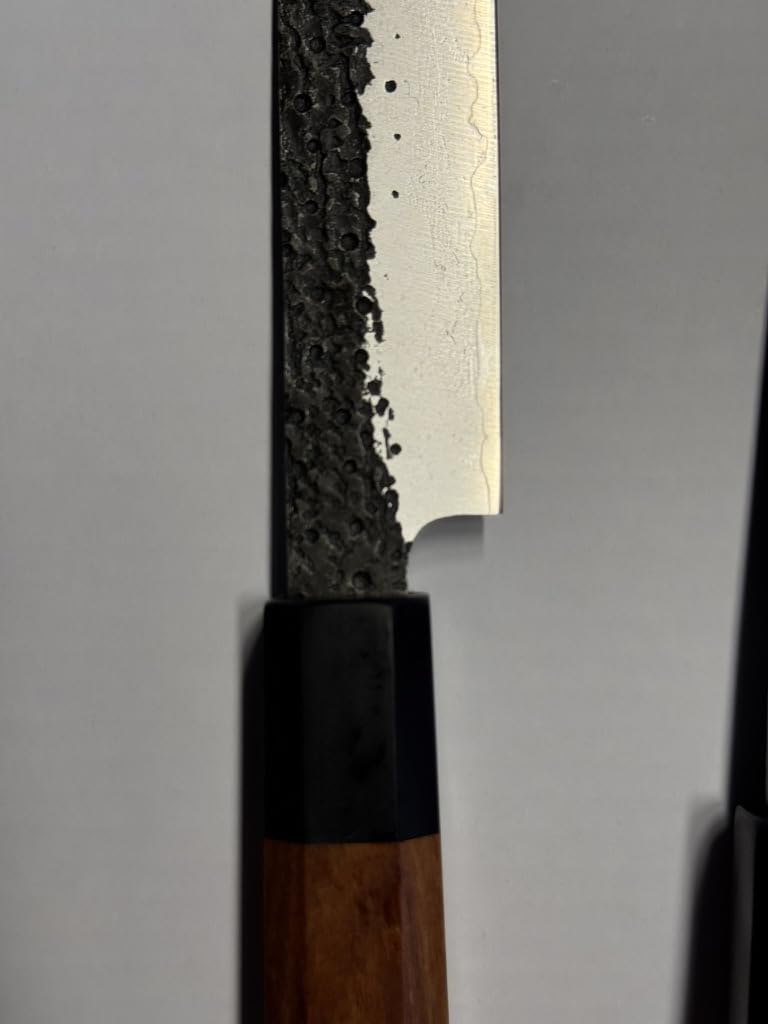 HOSHANHO 7 Pcs Knife Set with Magnetic Knife Block, Ultra Sharp Knife Set | Hand Forged 9 Layers 10CR15MOV High Carbon Steel Kitchen Knife Set, Japanese Chef Knife Set with Ergonomic Rosewood Handle customer photo 2