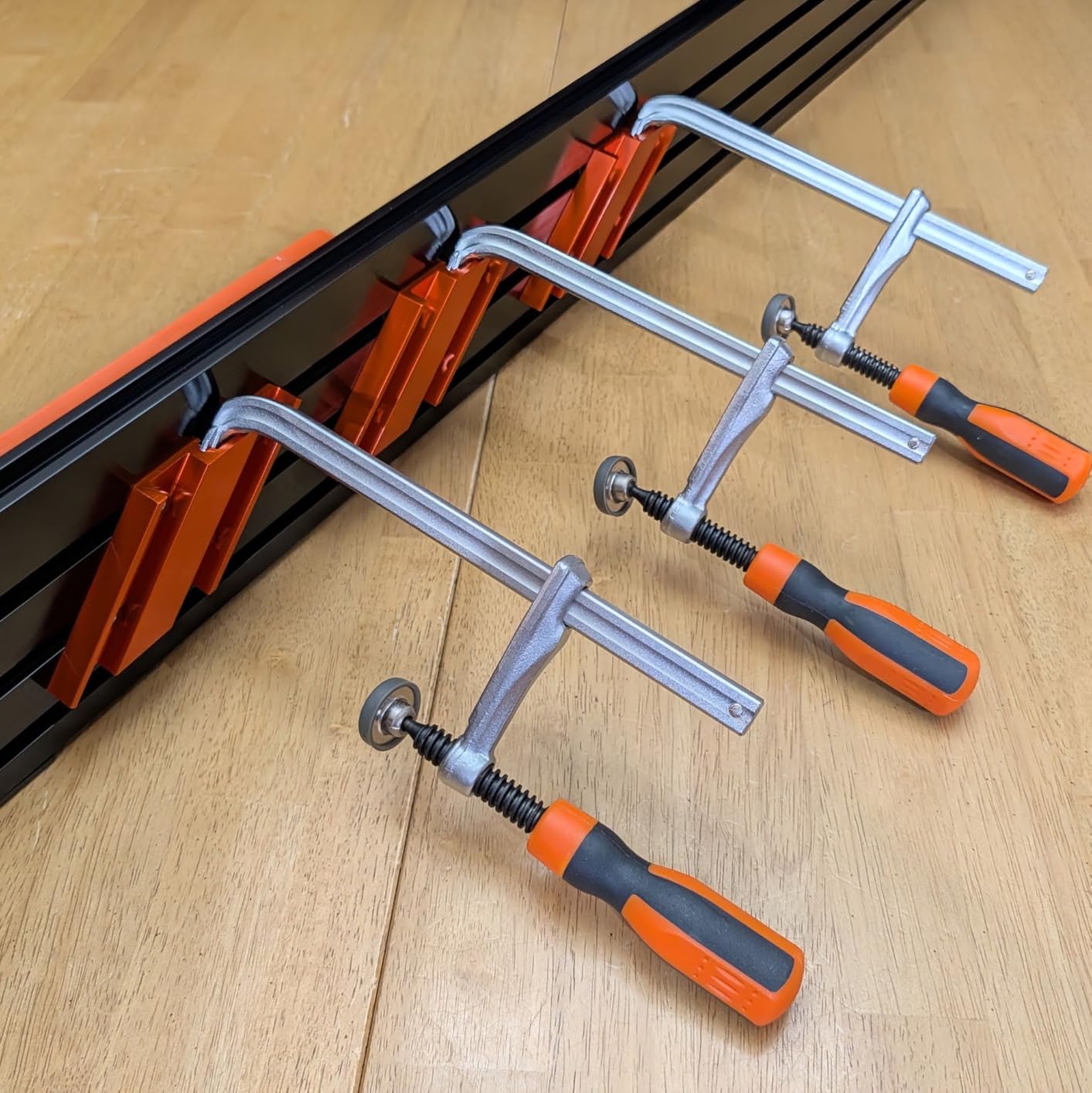 O'SKOOL Table Saw Rip Fence System, 46 Inch Fence Extension Kit | Featherboards, 8 T-Slots, 3-In-1 Modes customer photo 1