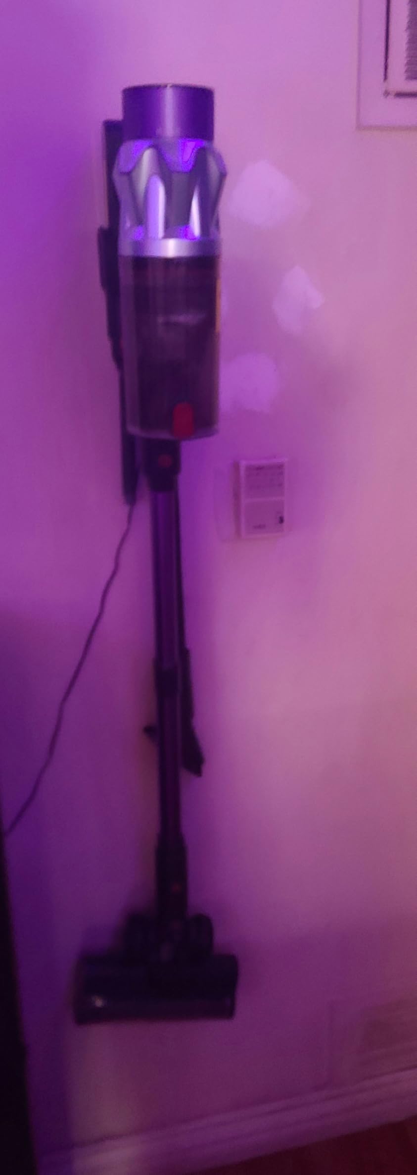 Cordless Vacuum Cleaner 70Mins/650W/55KPA, Stick Vacuum Cleaners for Home | 3.3Ft Hose & Auto Mode, Wall Mount Charging, Self-Standing Vacuums with Fragrance, Dust-Scraper for Hardwood Floor/Car/Pet customer photo 1