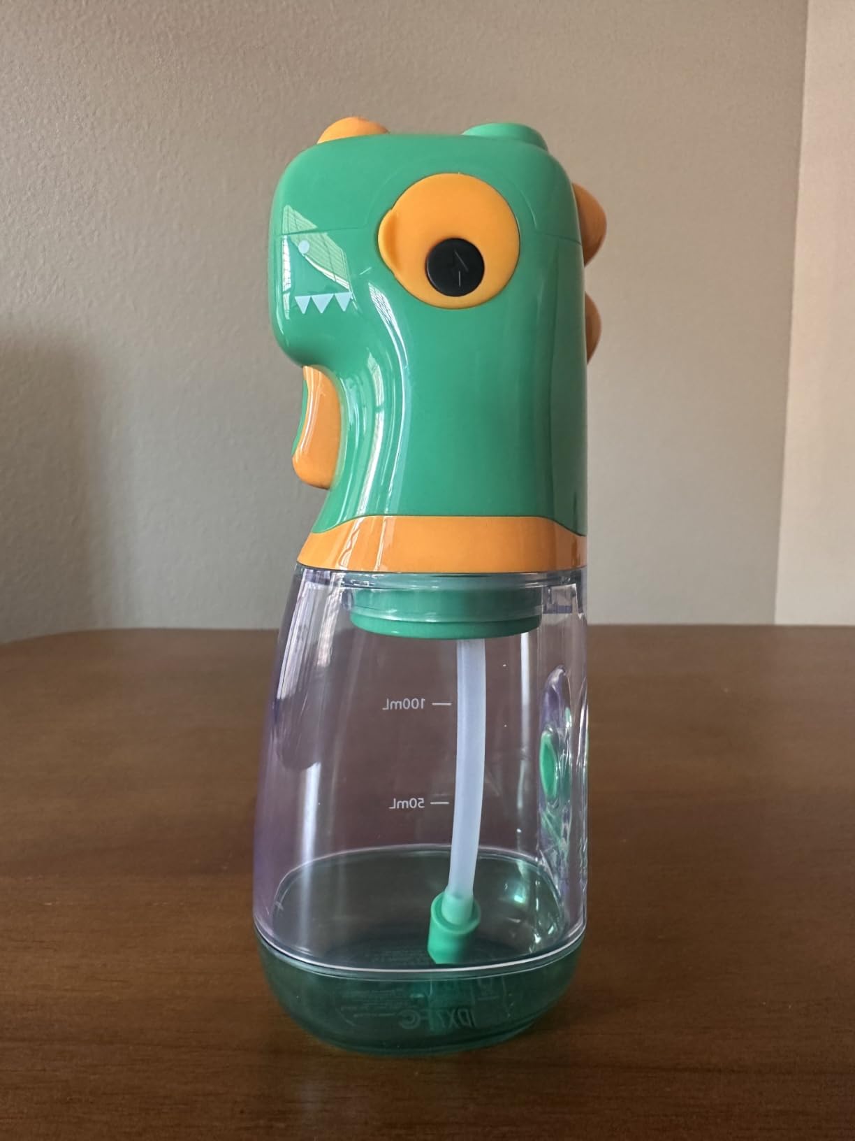 COSLUS C61 Portable Kids Water Flosser, Safe Trigger for Ages 3+, Green customer photo 2