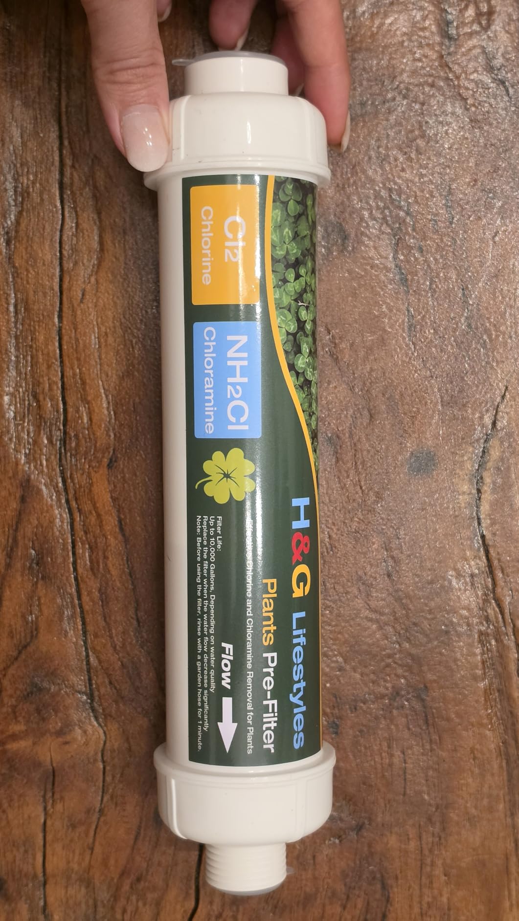 H&G lifestyles Garden Hose Filter for Hard Water,Calcium Inhibitor Filter customer photo 1