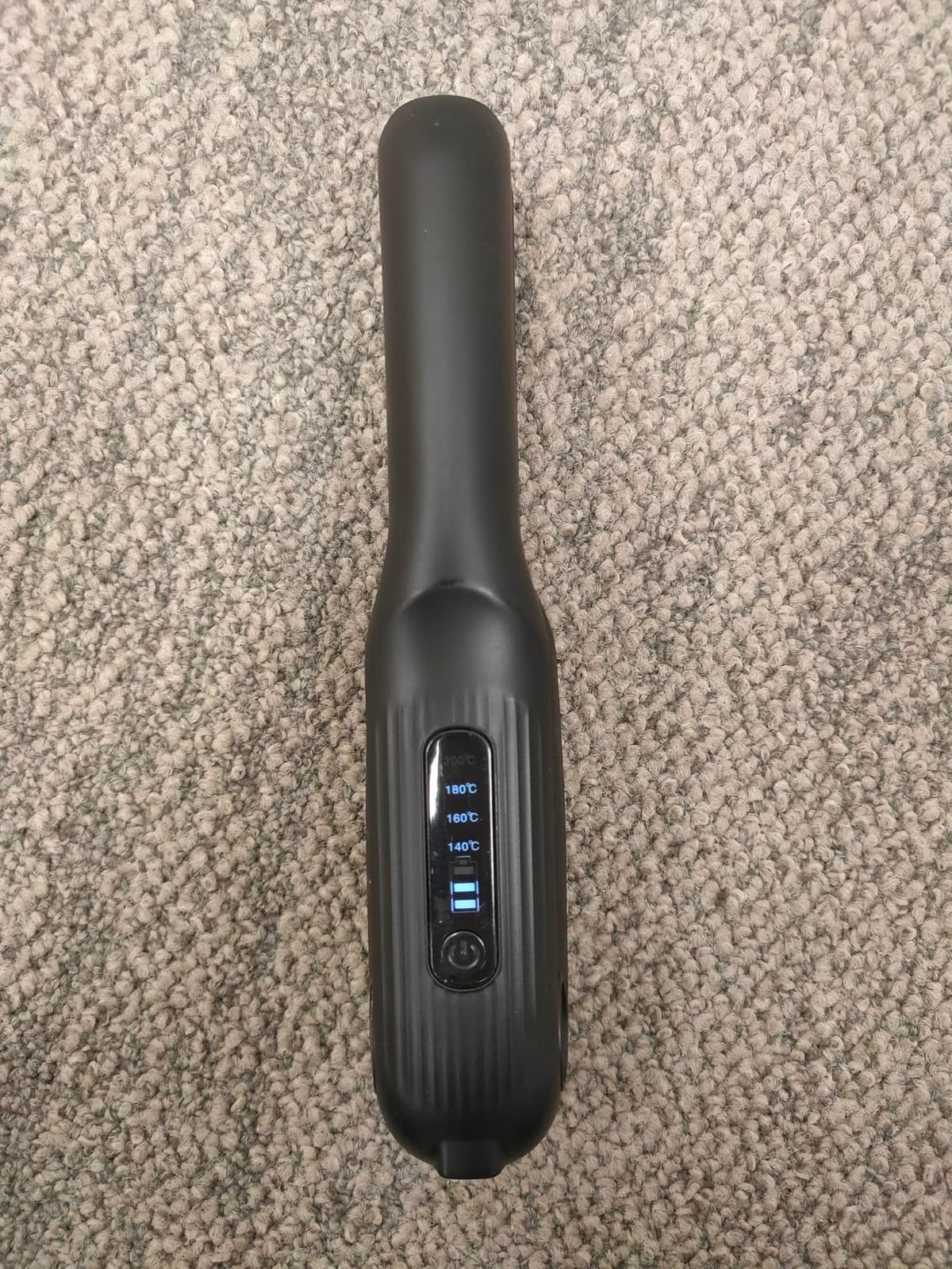 Cordless Hair Straightener, Portable Flat Iron for Travel, 2 in 1 Hair Styling Tools for straightening and Curling, Lightweight on-The-go, 4500 mAh Battery, Fast USB-C Charging(Black) customer photo 2