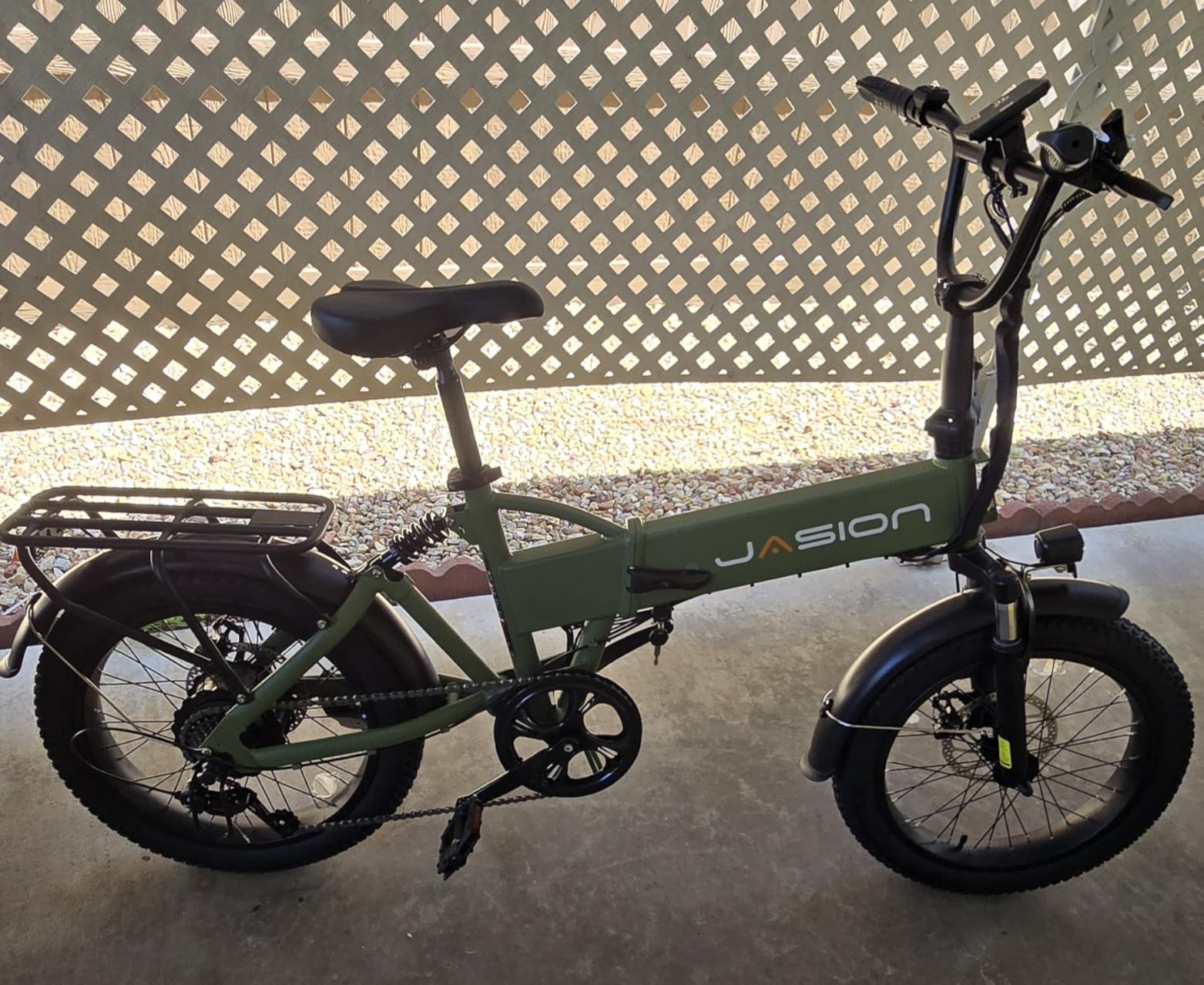 Jasion RetroVolt Electric Bike, 70-Mile Range, 2000W Peak, Fat Tire customer photo 1