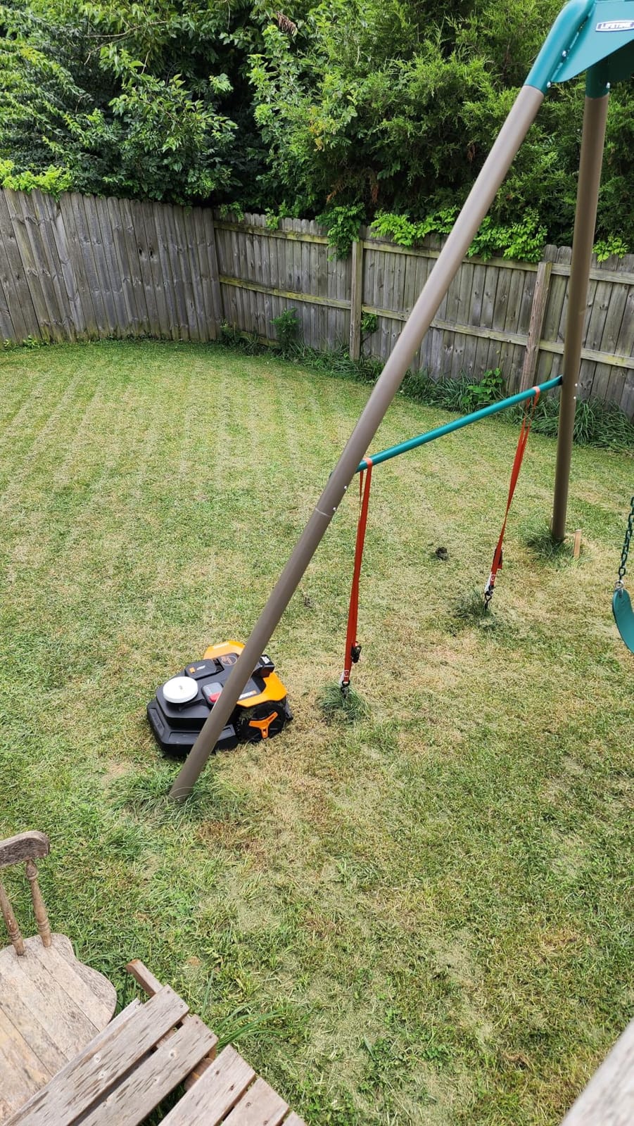 WORX Robot Lawn Mower for 1/4 Acre, Wire-Free with Brushes | Landroid Vision Cloud with App Control, AI Obstacle Avoidance, RTK Cloud Navigation, App Control, Handles 30% Slope customer photo 2