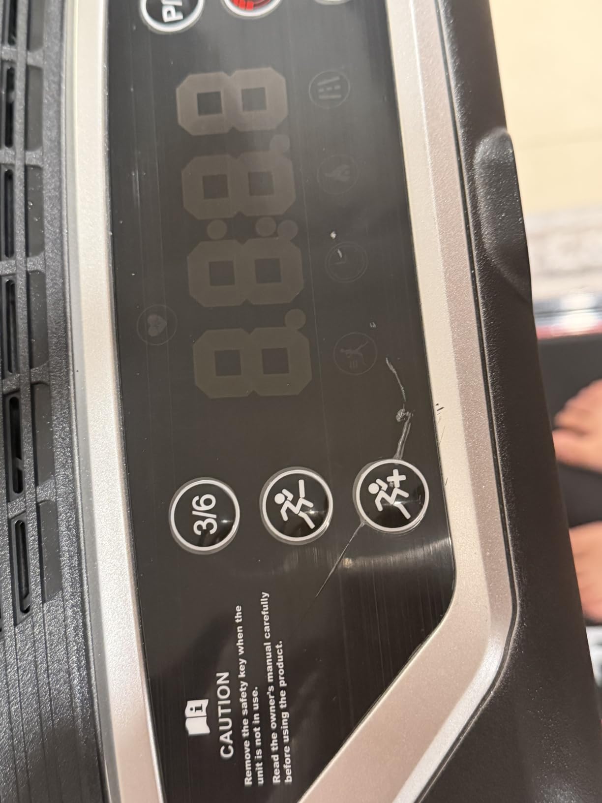 RHYTHM FUN 13% Incline Walking Pad Treadmill with Handles, 6.2MPH, Foldable customer photo 2