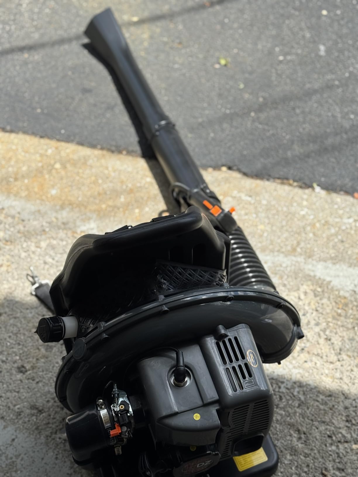 TDH Backpack Leaf Blower, 63CC Backpack Blower with 665 CFM & 205 MPH | 2-Stroke Backpack Blowers Gas Powered for Commercial Lawn Care, Yard Debris & Snow Removal customer photo 1