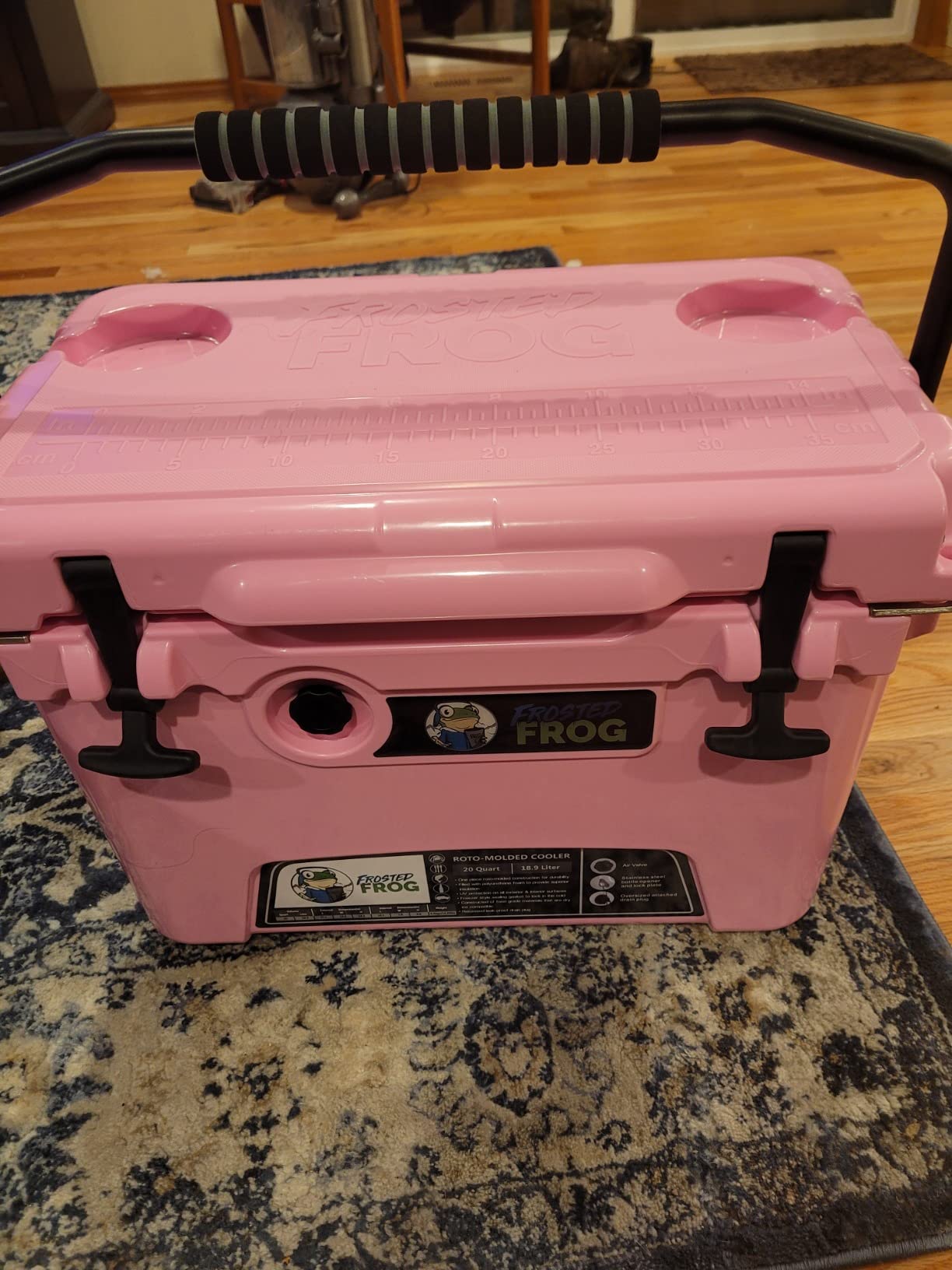 Frosted Frog 20 Qt Rotomolded Hard Cooler, Heavy Duty Made in USA customer photo 1