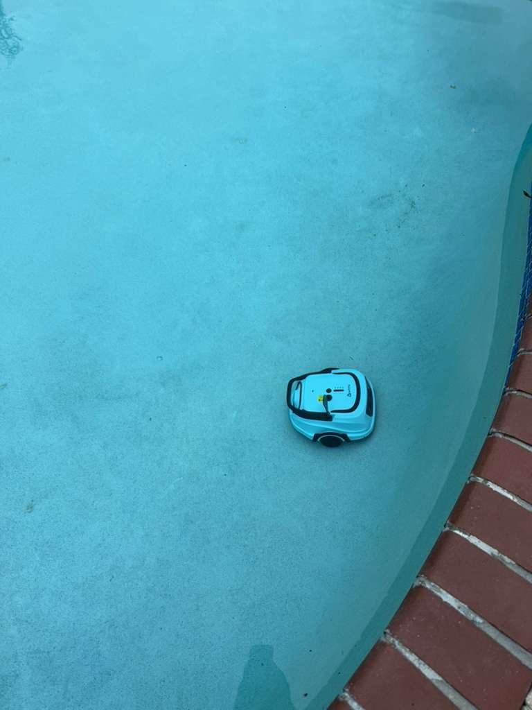 WINNY POOL CLEANER-A1 Cordless Robotic Above Ground Pool Vacuum(Black) customer photo 1
