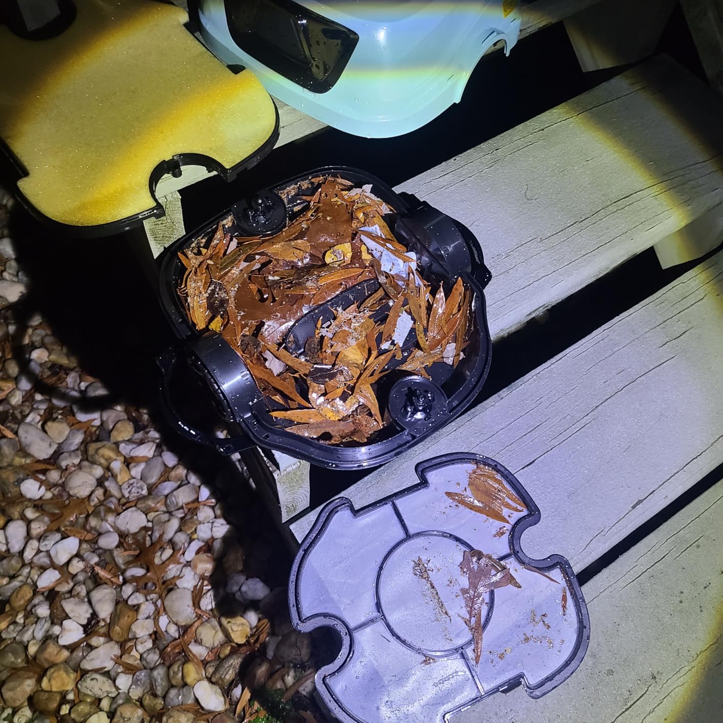 WINNY POOL CLEANER-A1 Cordless Robotic Above Ground Pool Vacuum(Black) customer photo 2