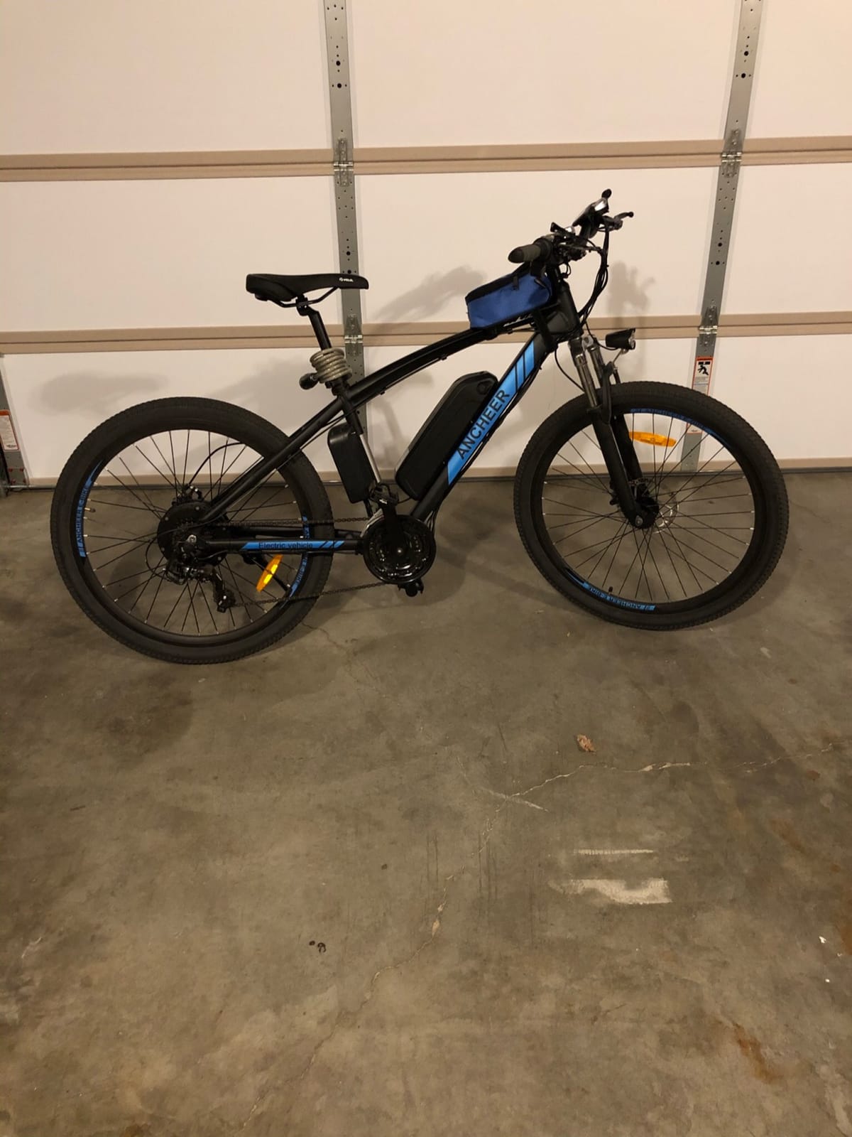 ANCHEER Electric Bike for Adults, 27.5”Electric Mountain Bike with 750W Peak Motor, 48V 499Wh Battery, Up to 60 Miles, Fast 3-Hour Charging, 21-Speed Ebike customer photo 1