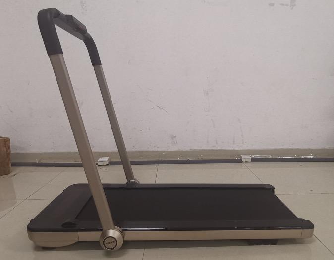 Foldable Manual Treadmill, 20% Incline Non-Electric Walking Pad | 500 LBS Heavy-Duty Capacity, 15dB Ultra-Quiet, 7-Layer Shock Absorption, LCD Workout Monitor, Compact for Home & Office customer photo 1