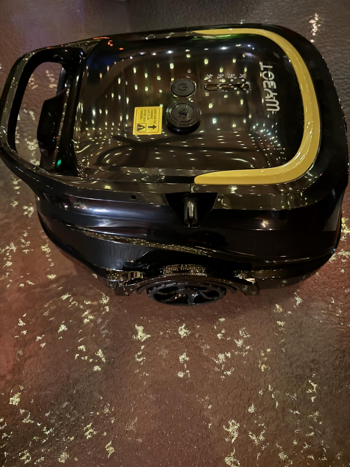 WYBOT A1 Cordless Pool Vacuum Robot for Above Ground Pool, Greyblue customer photo 2
