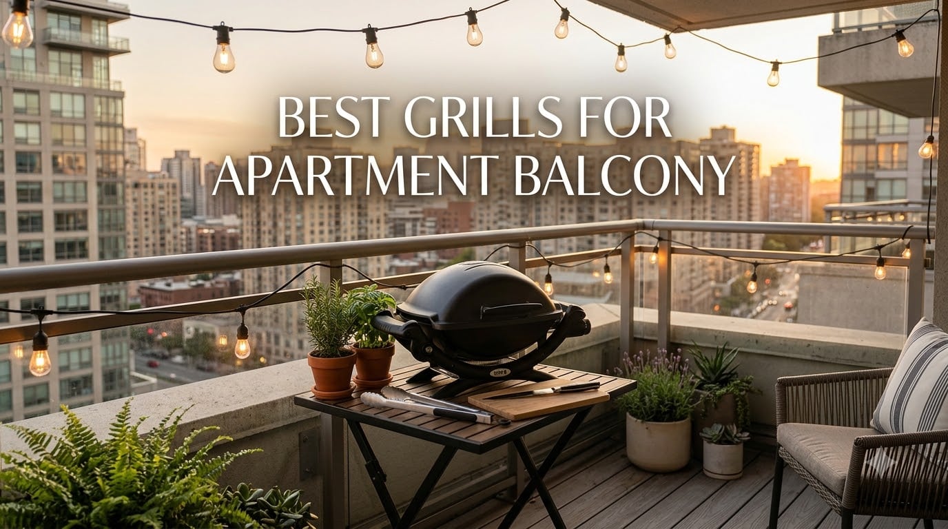 best grills for apartment balcony