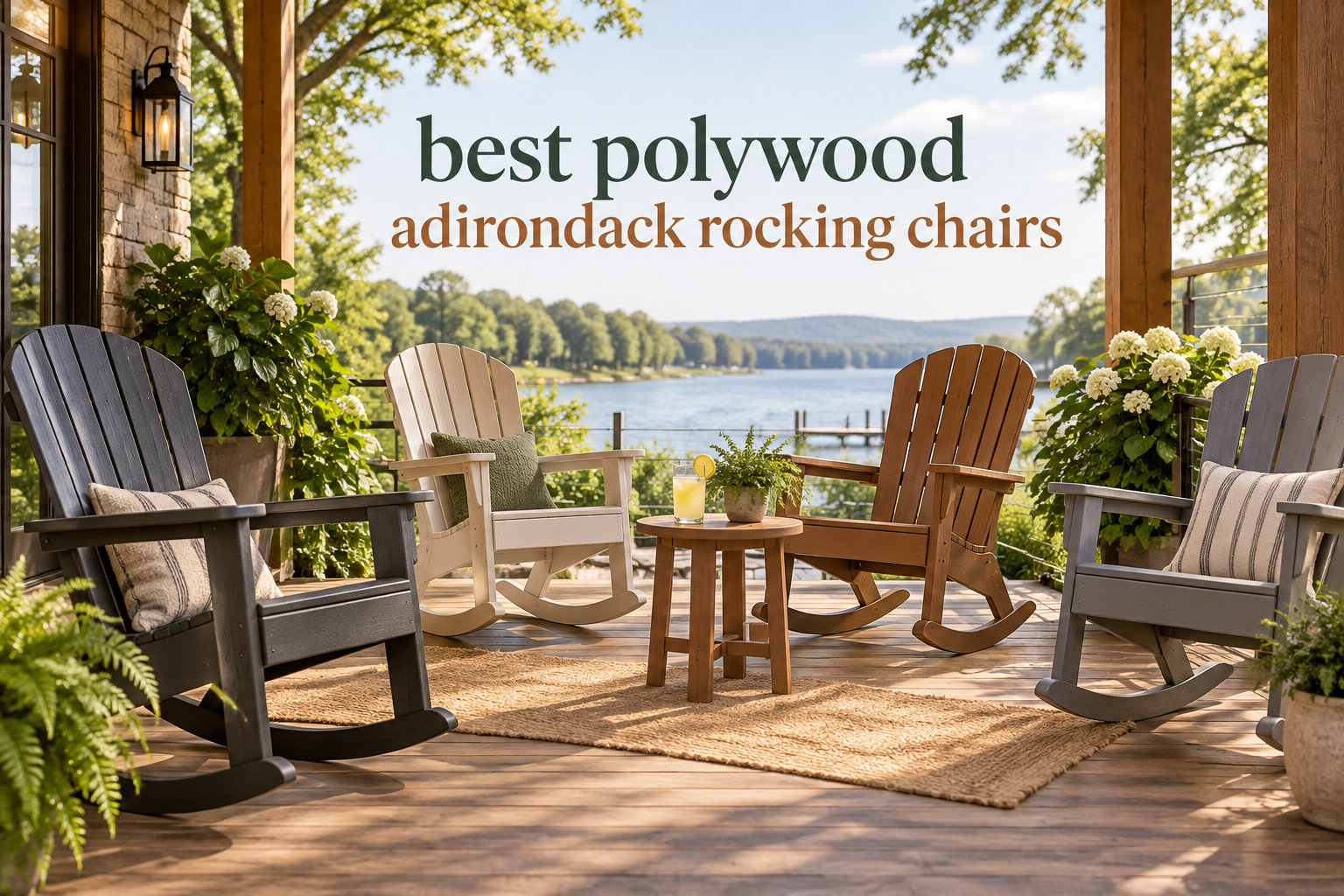 best polywood adirondack rocking chairs