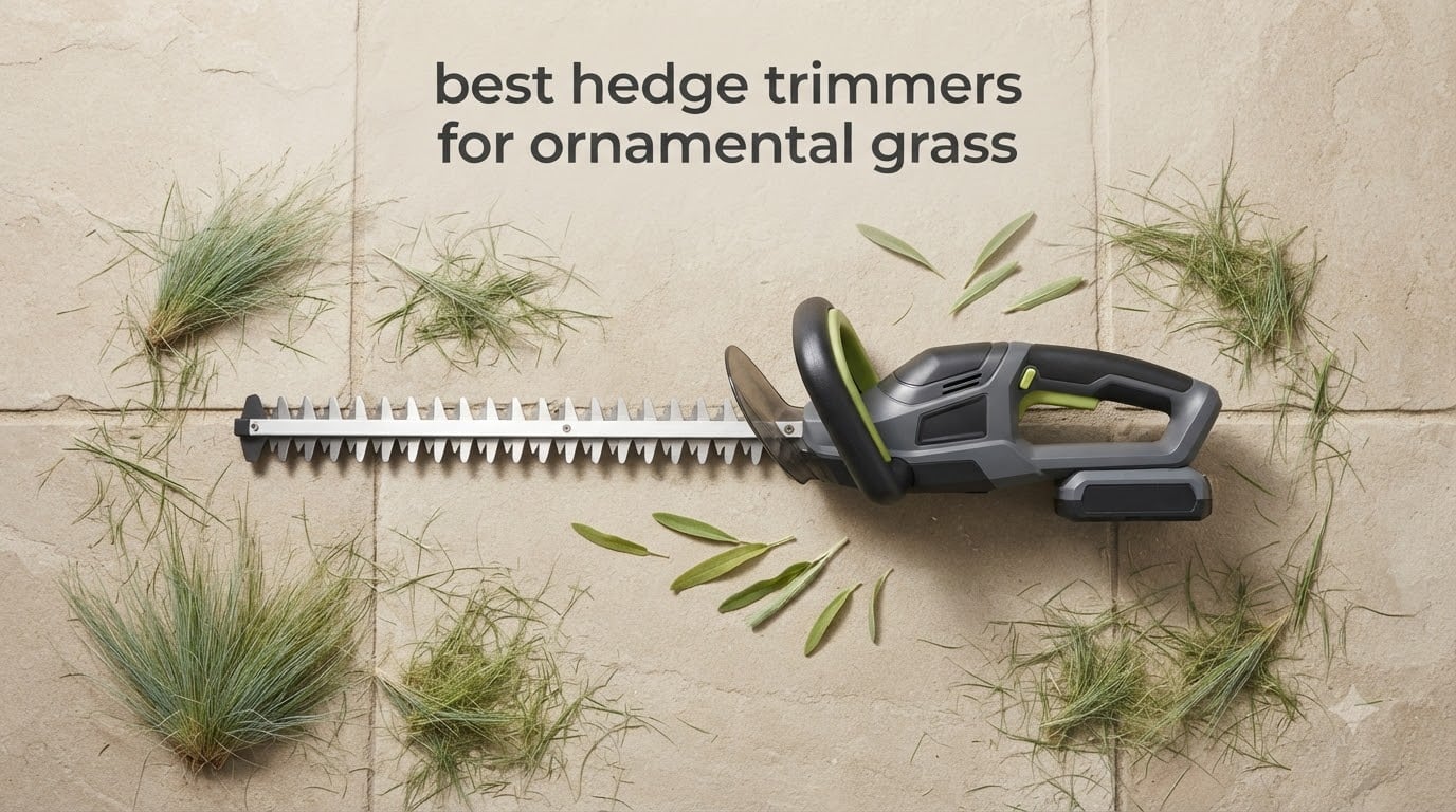 best hedge trimmers for ornamental grass