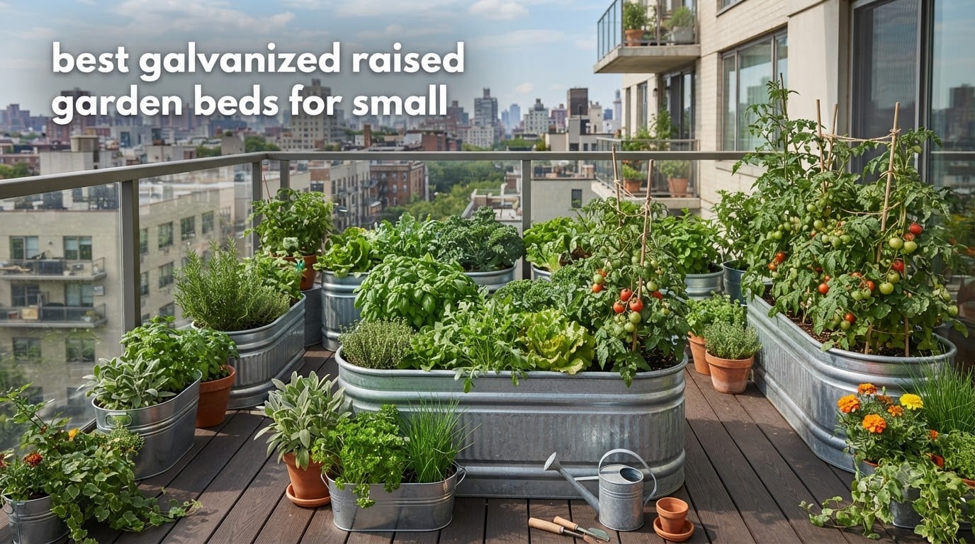 best galvanized raised garden beds for small